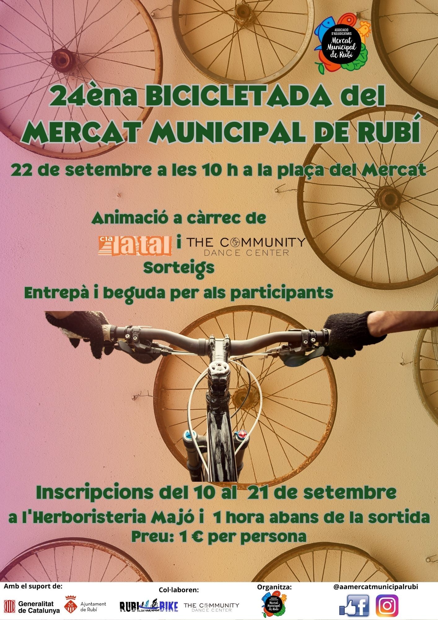 Cartell bicicletada 24 