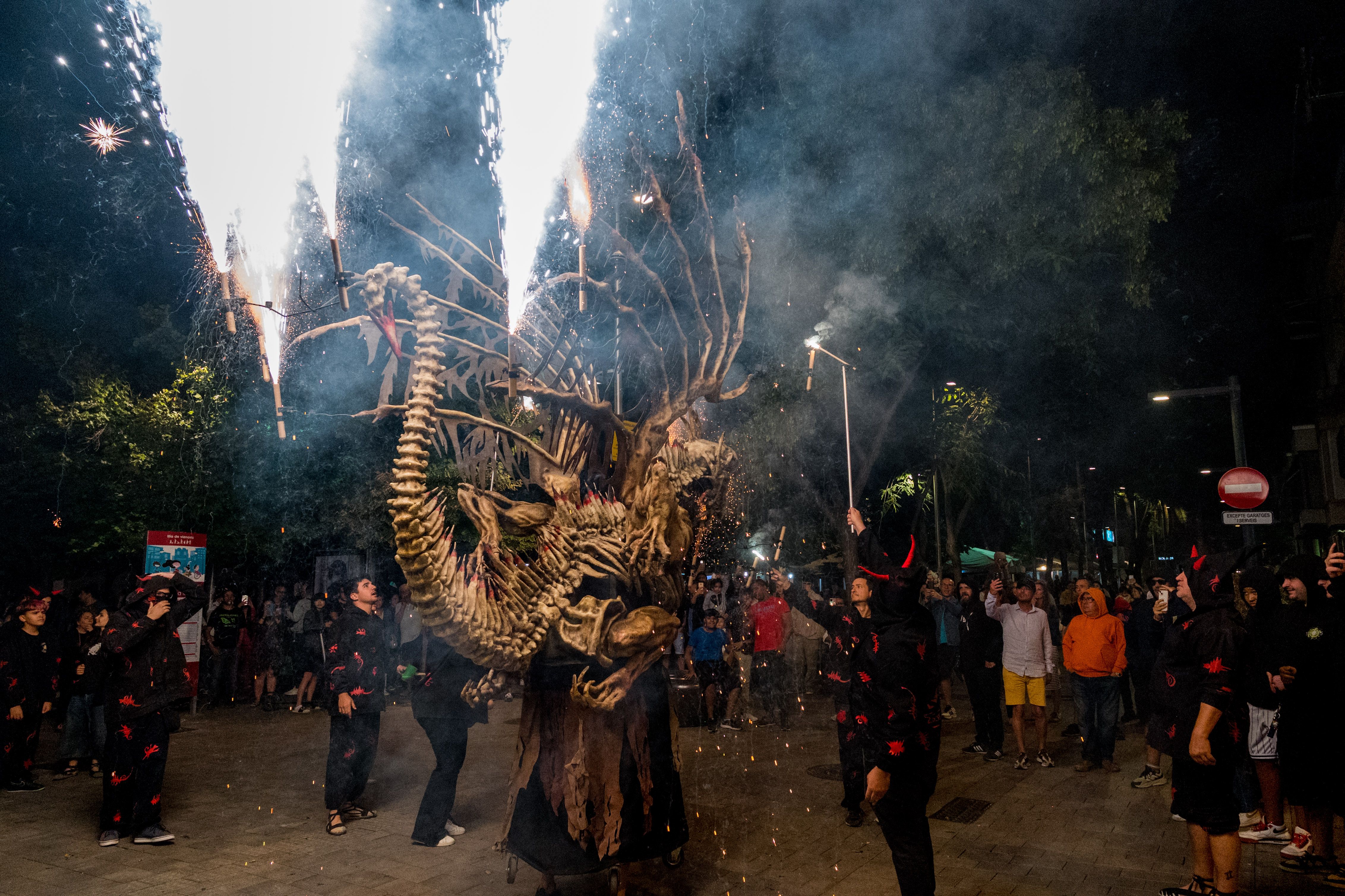 XII Trobada de Bèsties de Foc de Rubí per Sant Roc | FOTO: Carmelo Jiménez