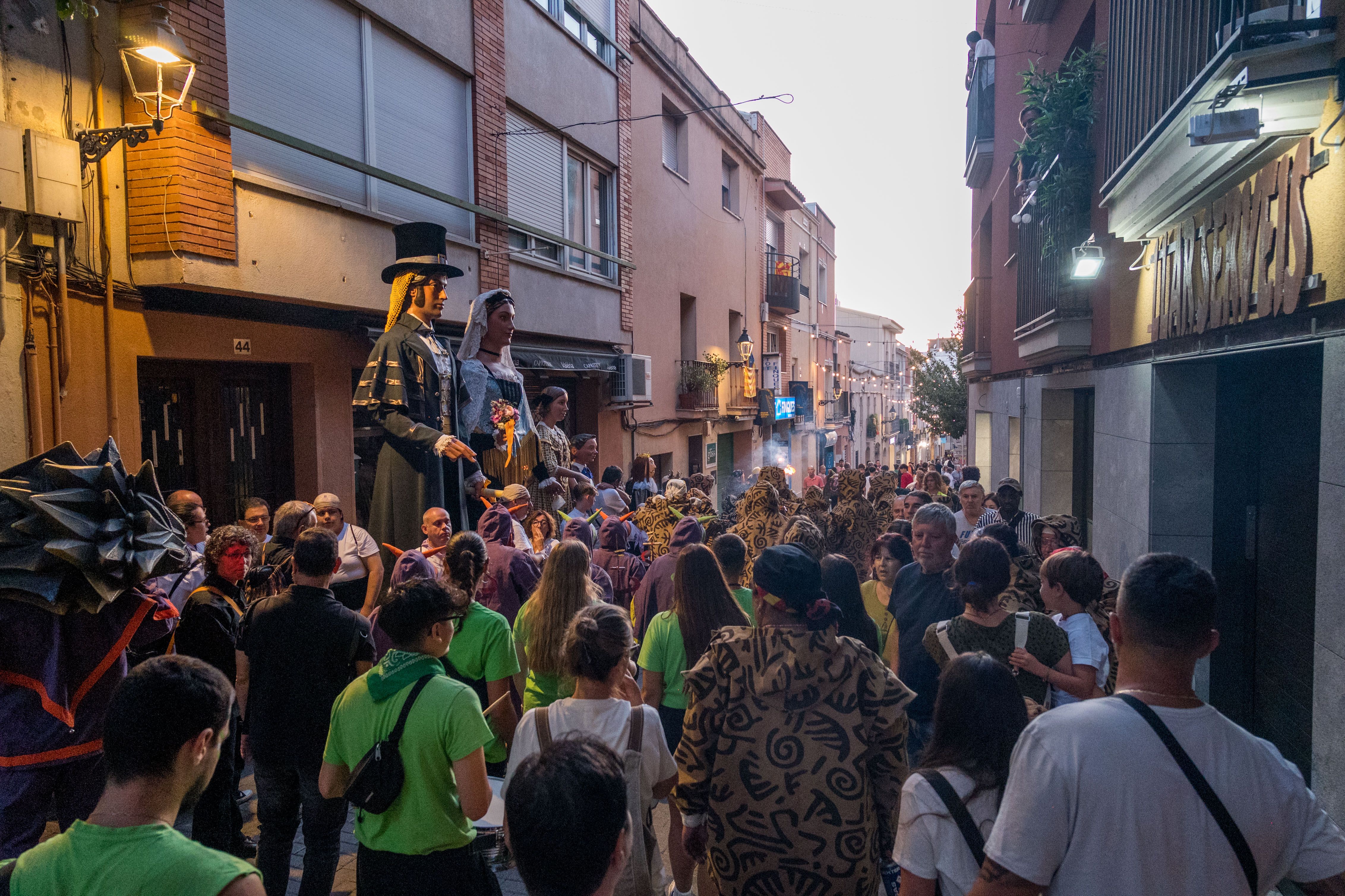 El Seguici No Seguici recorre els carrers de Rubí FOTO: Carmelo Jiménez