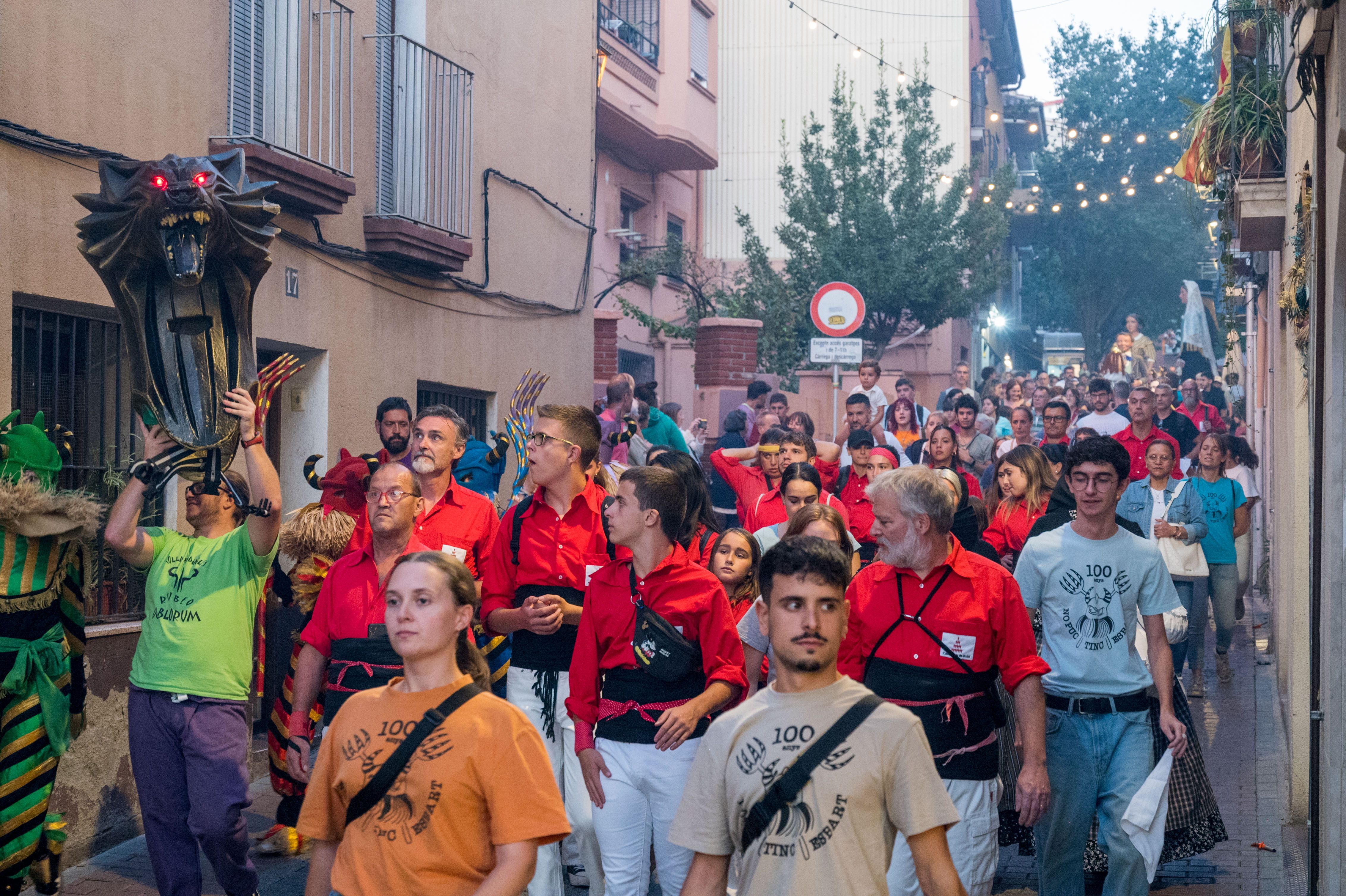 El Seguici No Seguici recorre els carrers de Rubí FOTO: Carmelo Jiménez