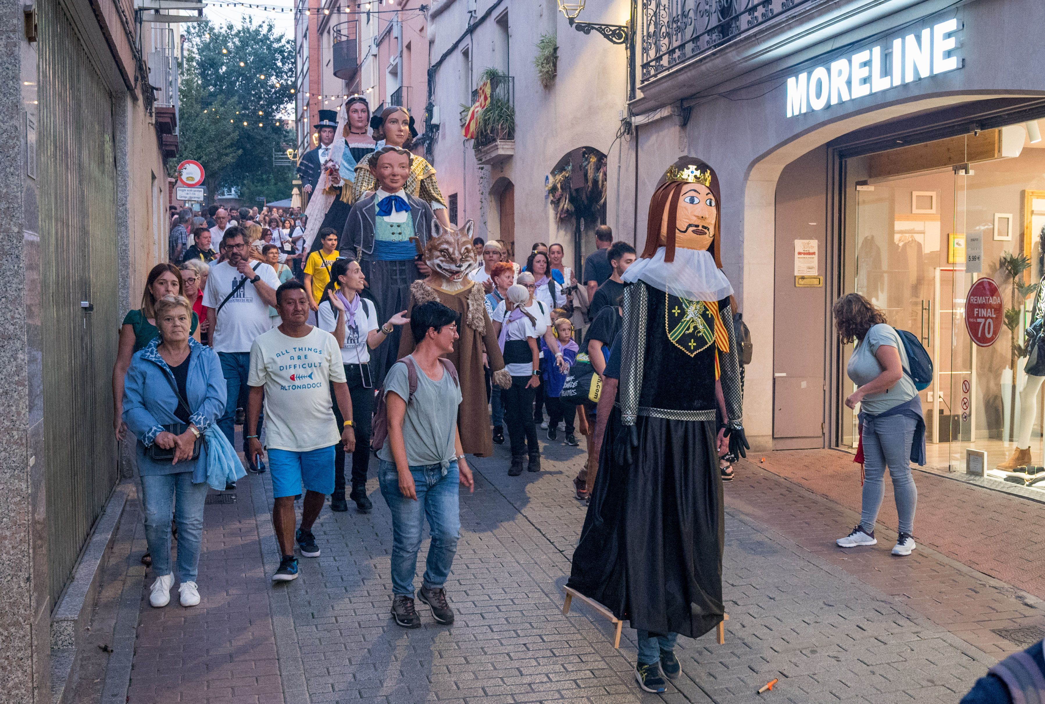 El Seguici No Seguici recorre els carrers de Rubí FOTO: Carmelo Jiménez