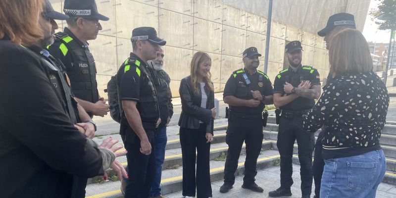 Rubí ja té una nova unitat de policia de proximitat. FOTO: Estela Luengo