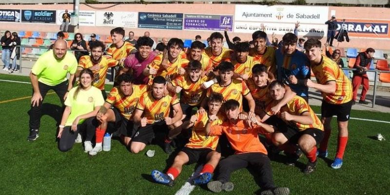  L'Amateur B del CF Juventud 25 de Septiembre. FOTO: Cedida