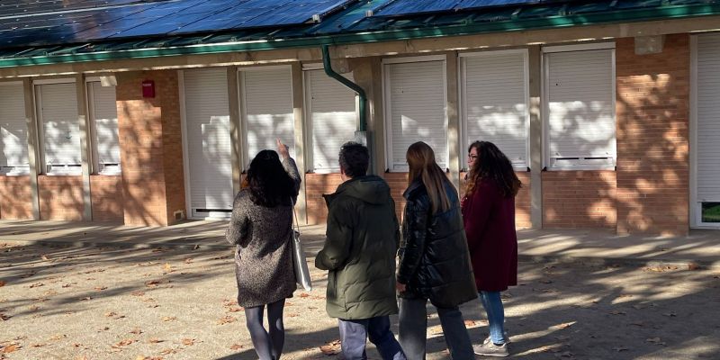  Visita a l’escola Ramon Llull. FOTO: Estela Luengo