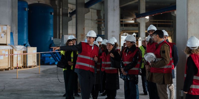 Visita a la fàbrica de Vicente Torns. FOTO: Cedida/Vicente Torns Grup