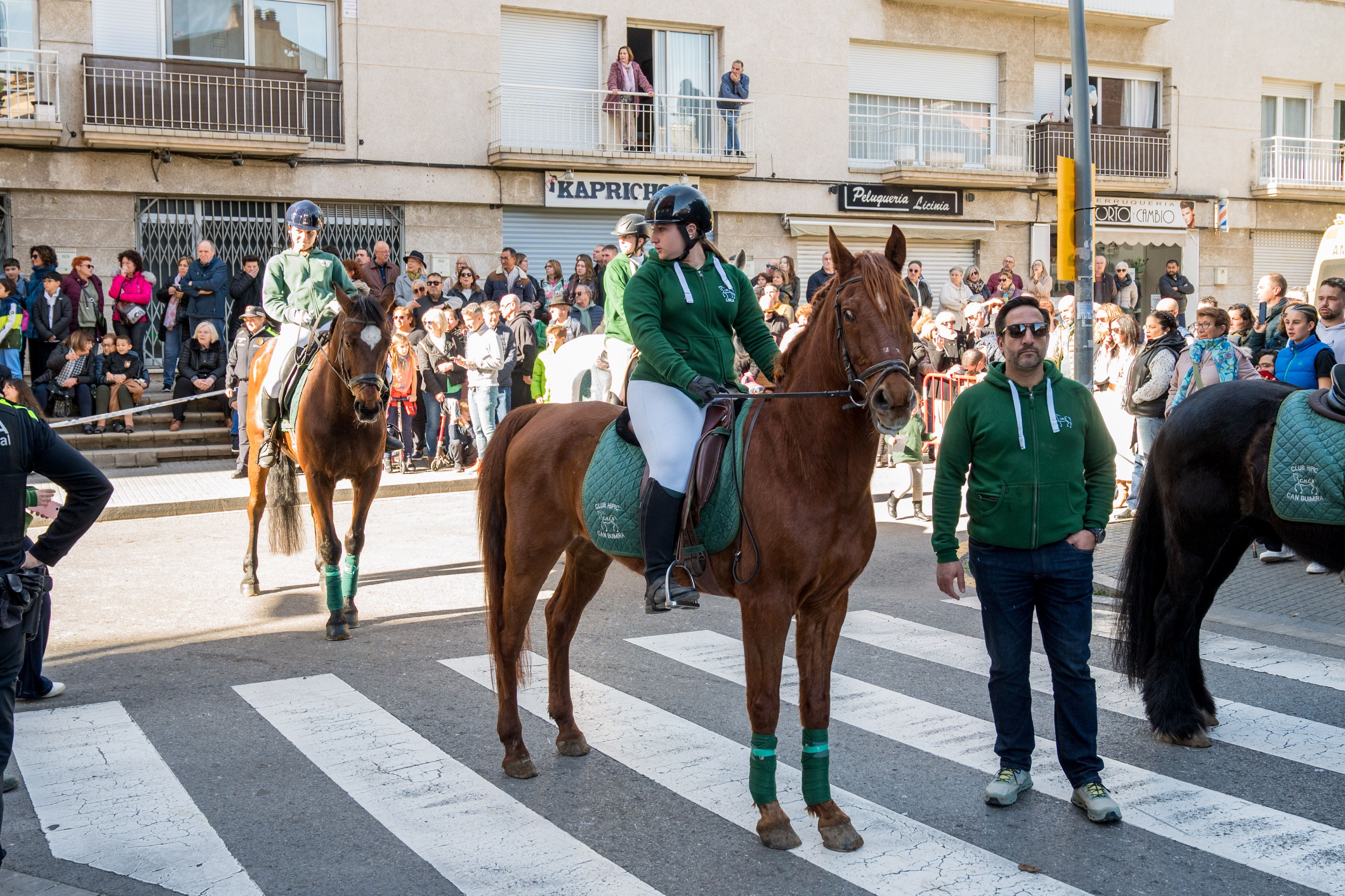 Rua dels Tres Tombs per Sant Antoni 2025 FOTO: Carmelo Jiménez