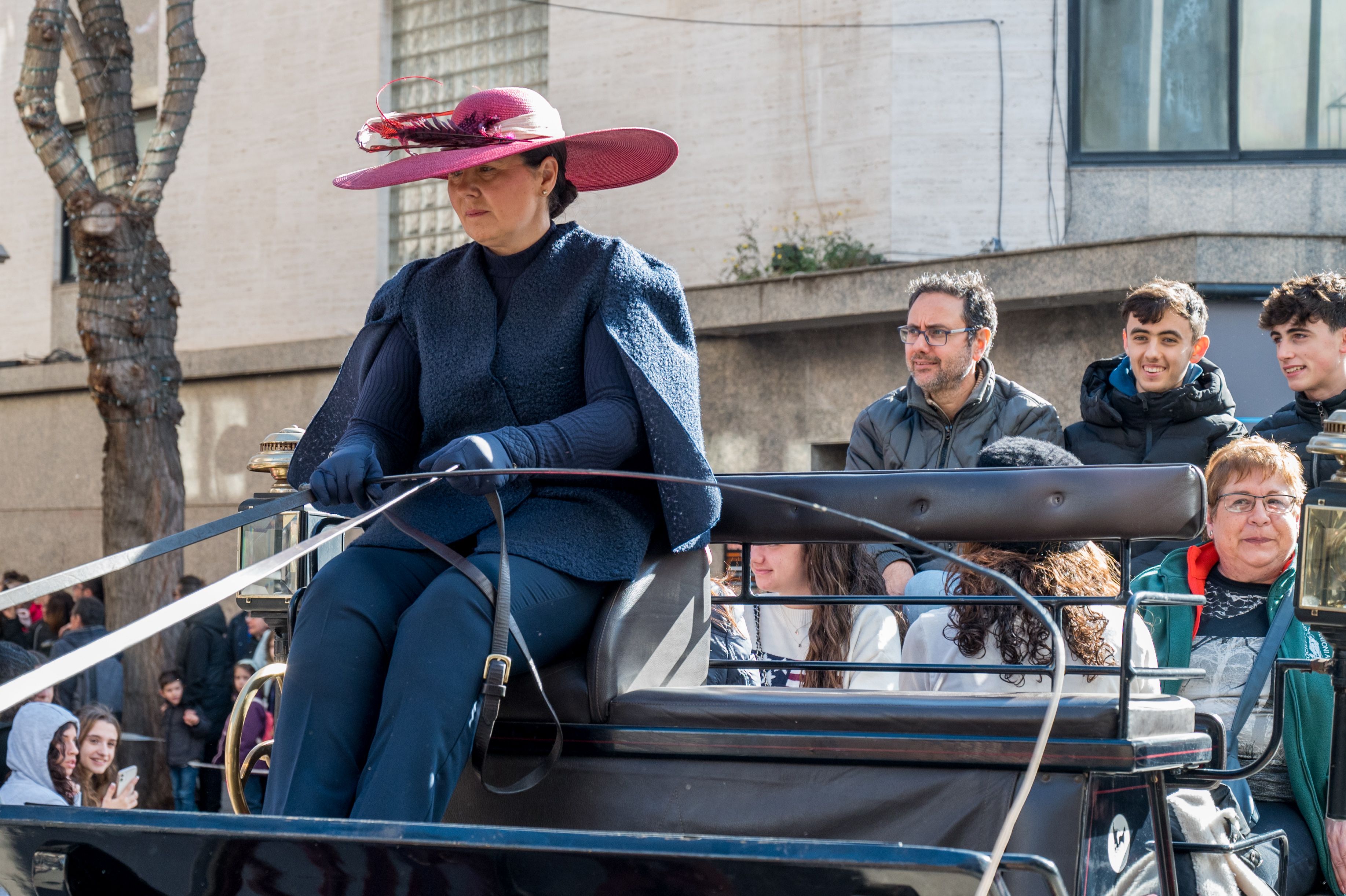 Rua dels Tres Tombs per Sant Antoni 2025 FOTO: Carmelo Jiménez