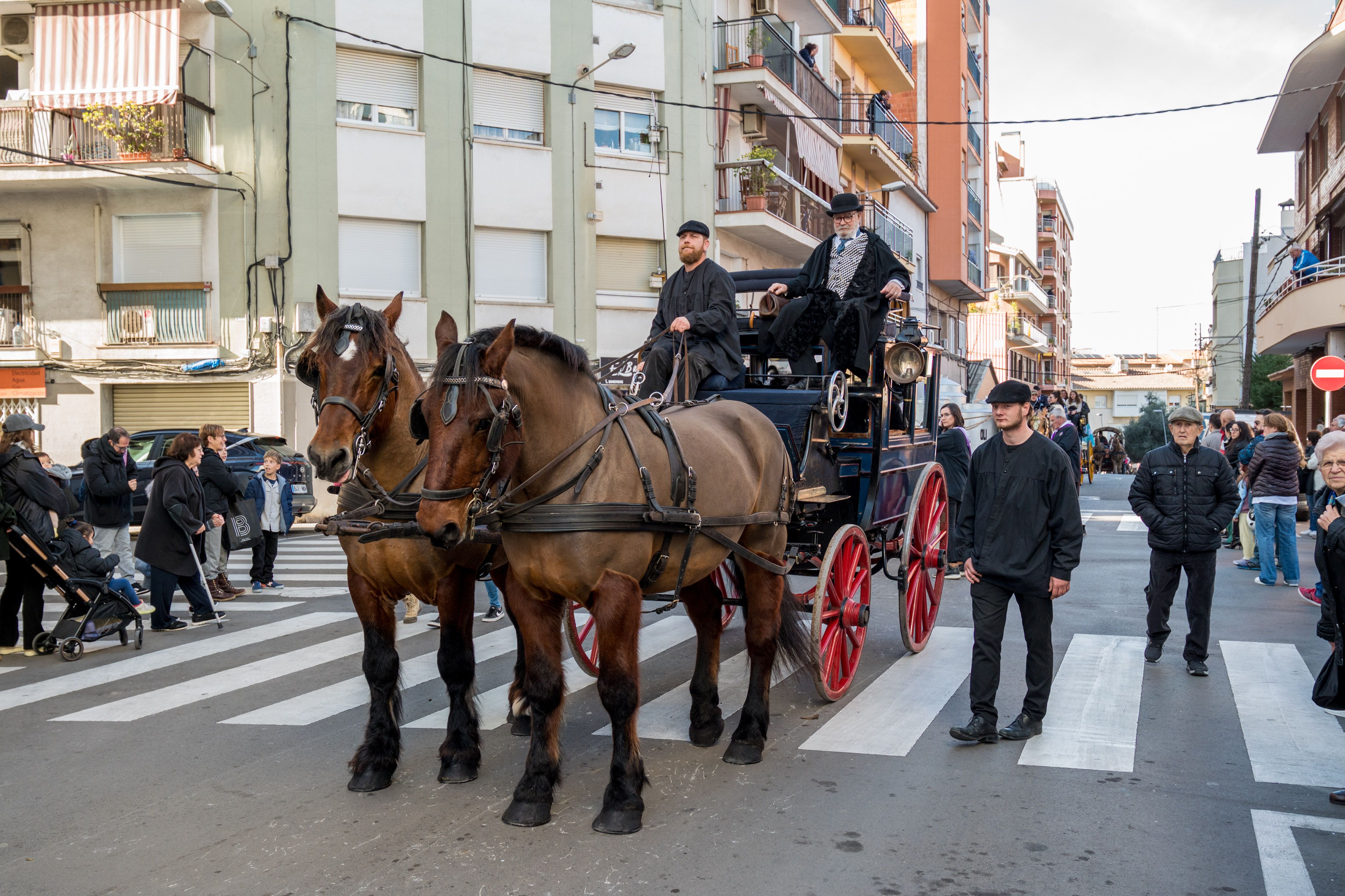 Rua dels Tres Tombs per Sant Antoni 2025 FOTO: Carmelo Jiménez