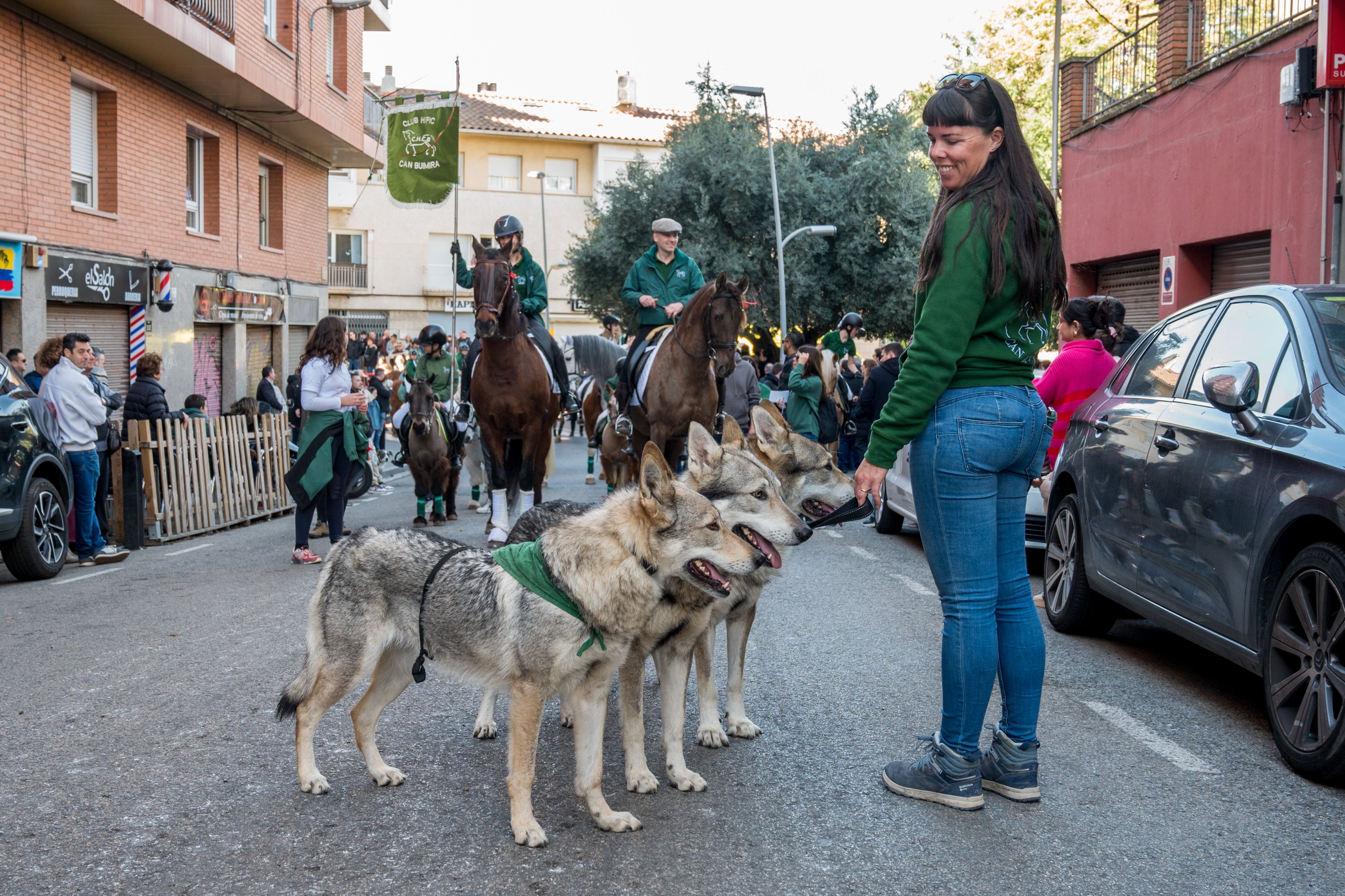 Rua dels Tres Tombs per Sant Antoni 2025 FOTO: Carmelo Jiménez