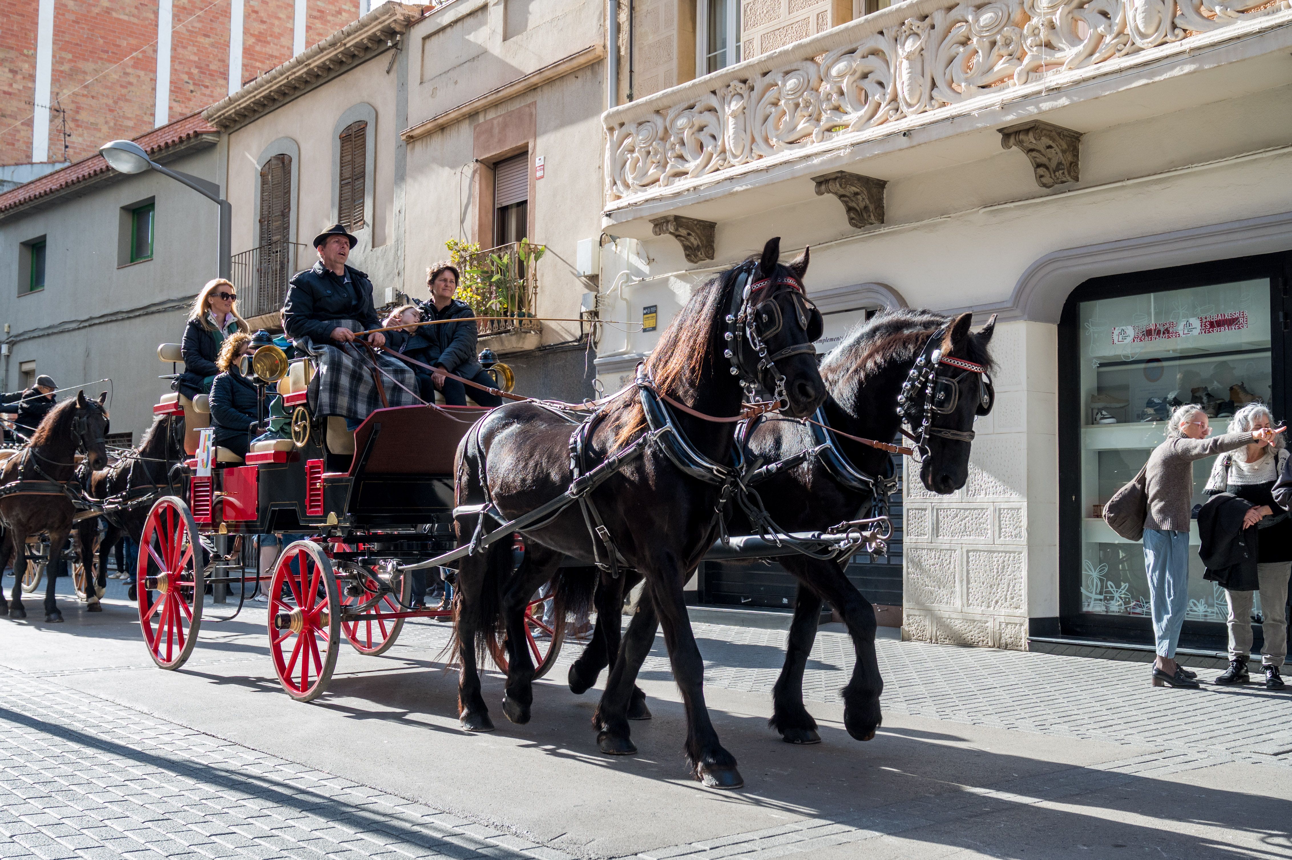 Rua dels Tres Tombs per Sant Antoni 2025 FOTO: Carmelo Jiménez