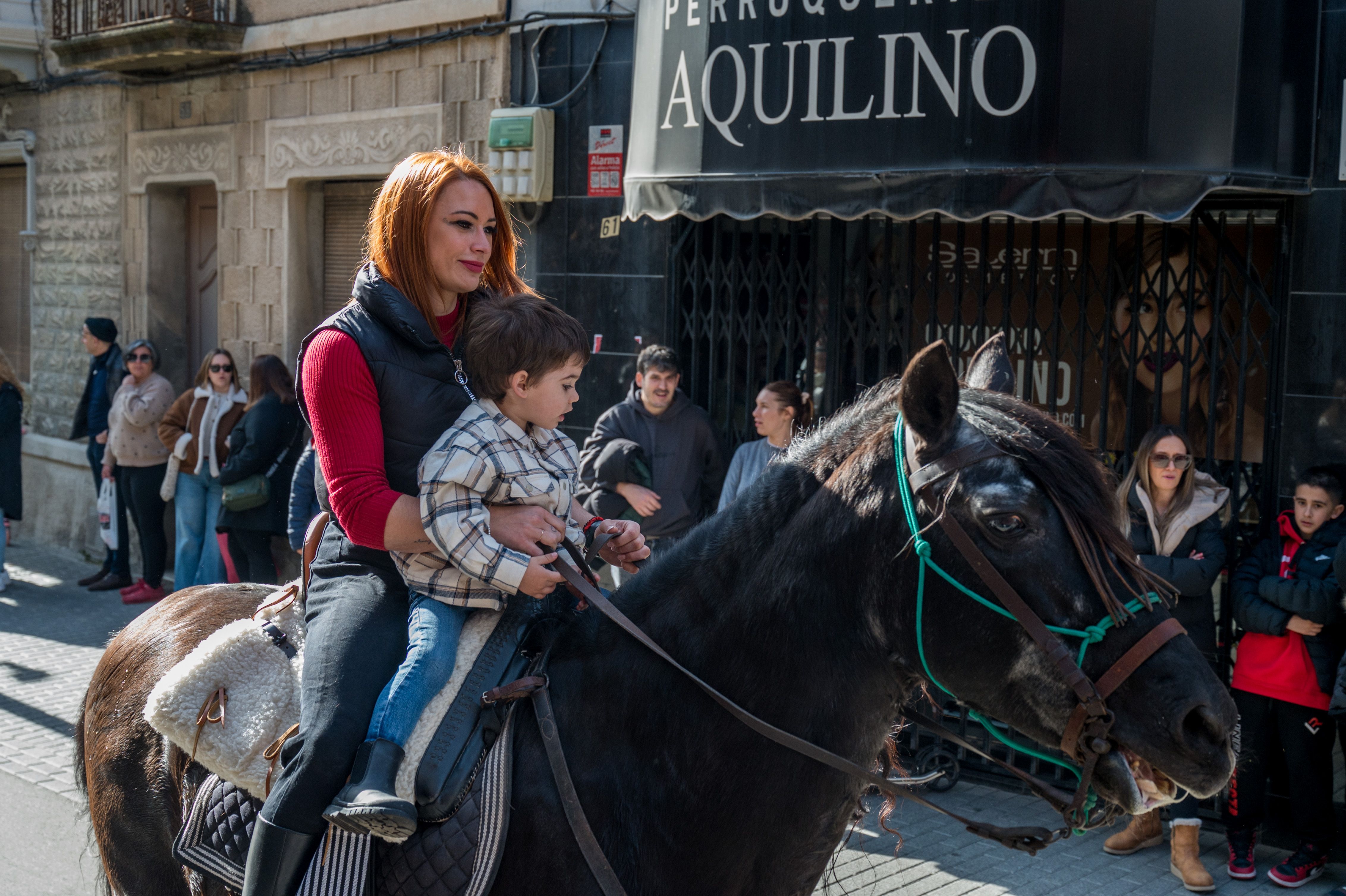 Rua dels Tres Tombs per Sant Antoni 2025 FOTO: Carmelo Jiménez