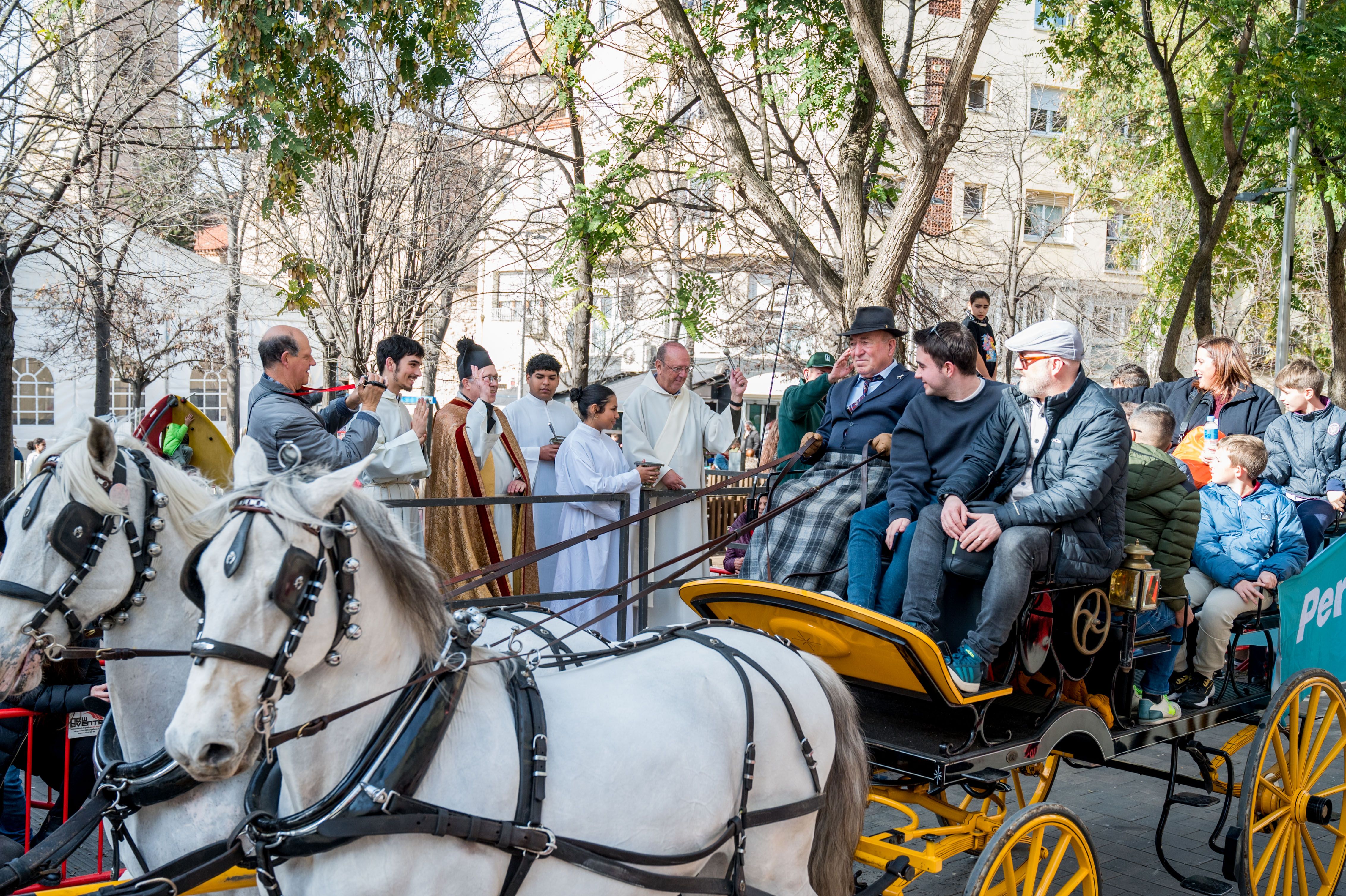 Rua dels Tres Tombs per Sant Antoni 2025 FOTO: Carmelo Jiménez