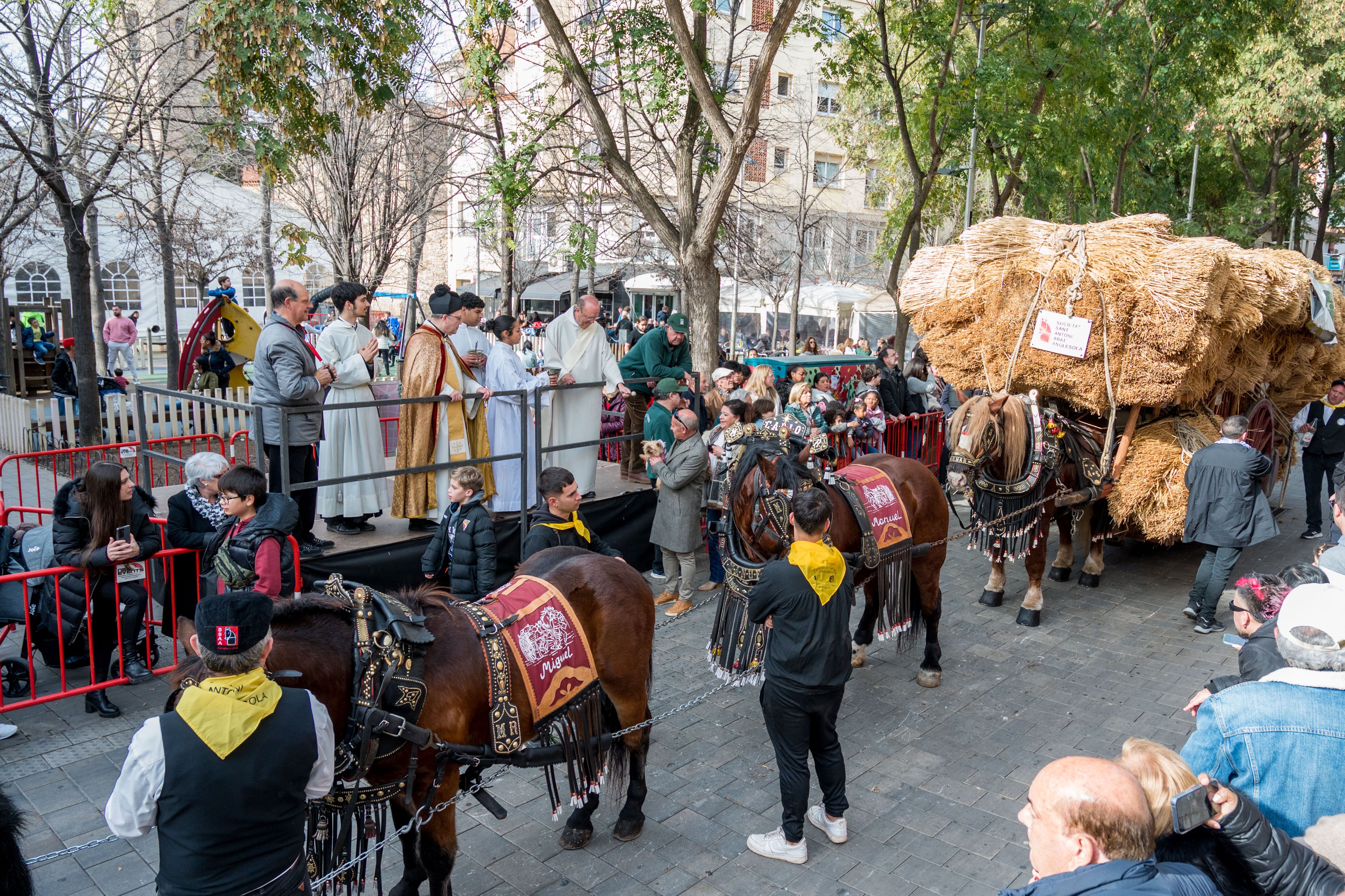 Rua dels Tres Tombs per Sant Antoni 2025 FOTO: Carmelo Jiménez