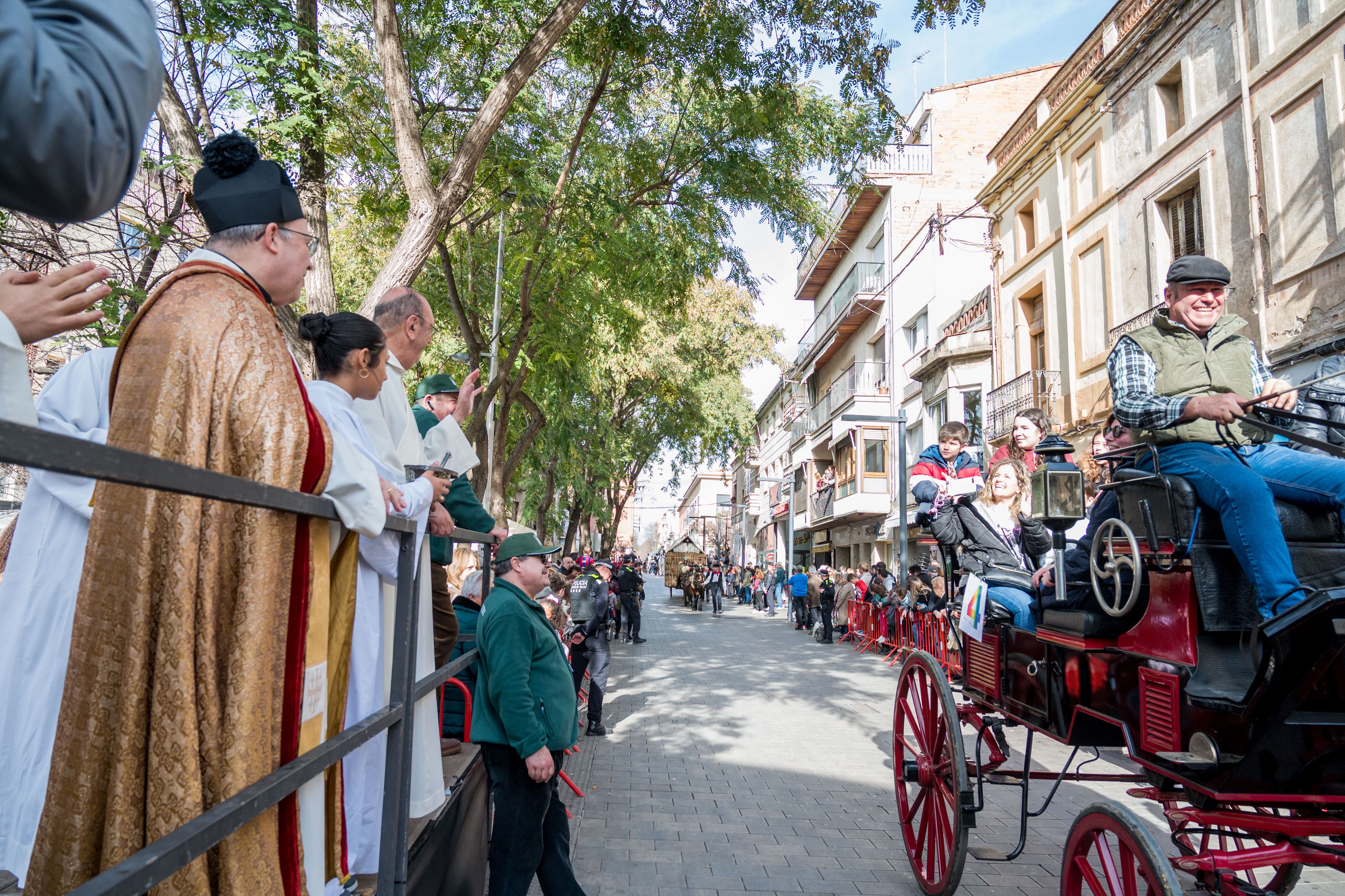 Rua dels Tres Tombs per Sant Antoni 2025 FOTO: Carmelo Jiménez