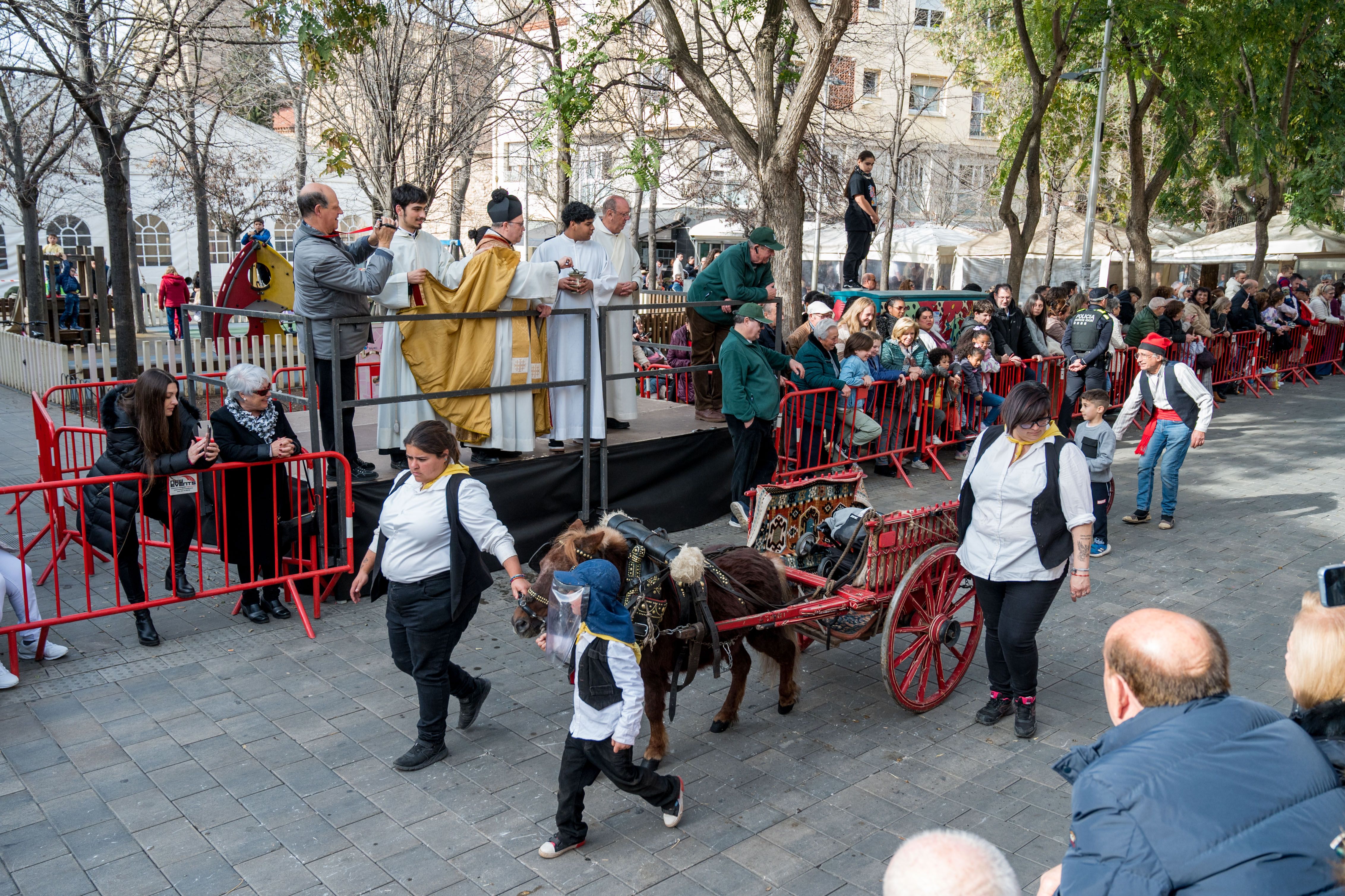 Rua dels Tres Tombs per Sant Antoni 2025 FOTO: Carmelo Jiménez