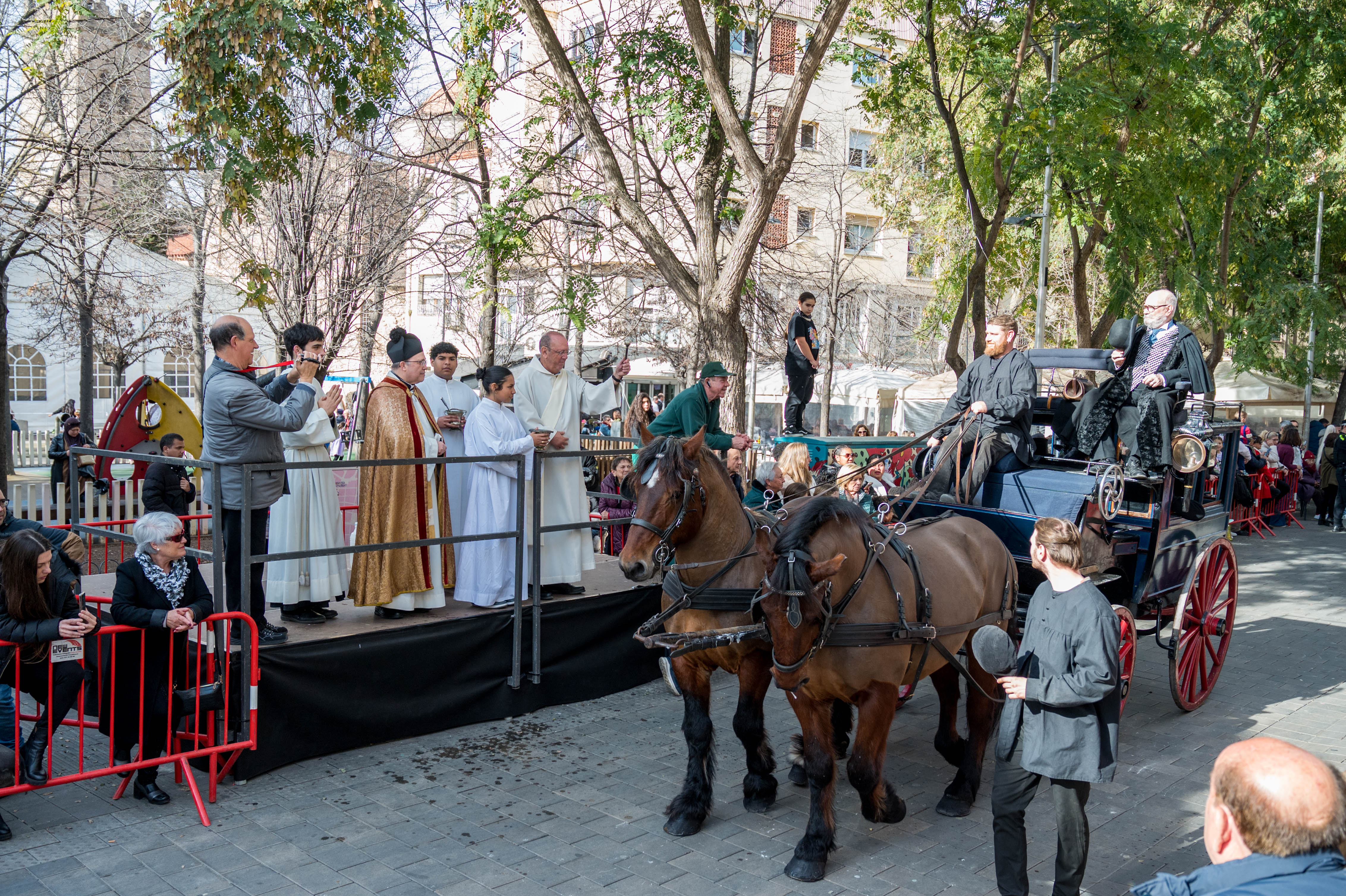 Rua dels Tres Tombs per Sant Antoni 2025 FOTO: Carmelo Jiménez