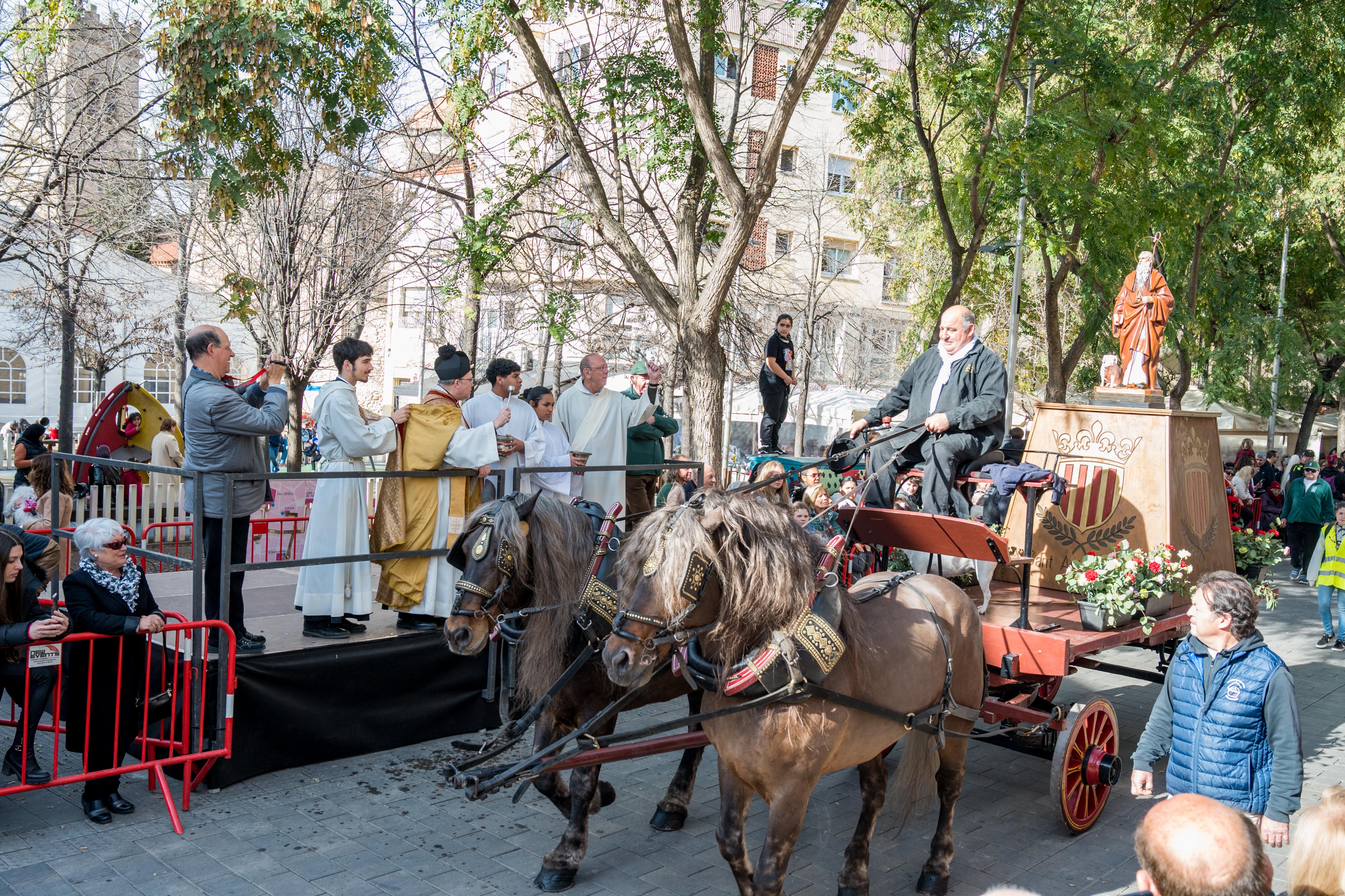 Rua dels Tres Tombs per Sant Antoni 2025 FOTO: Carmelo Jiménez