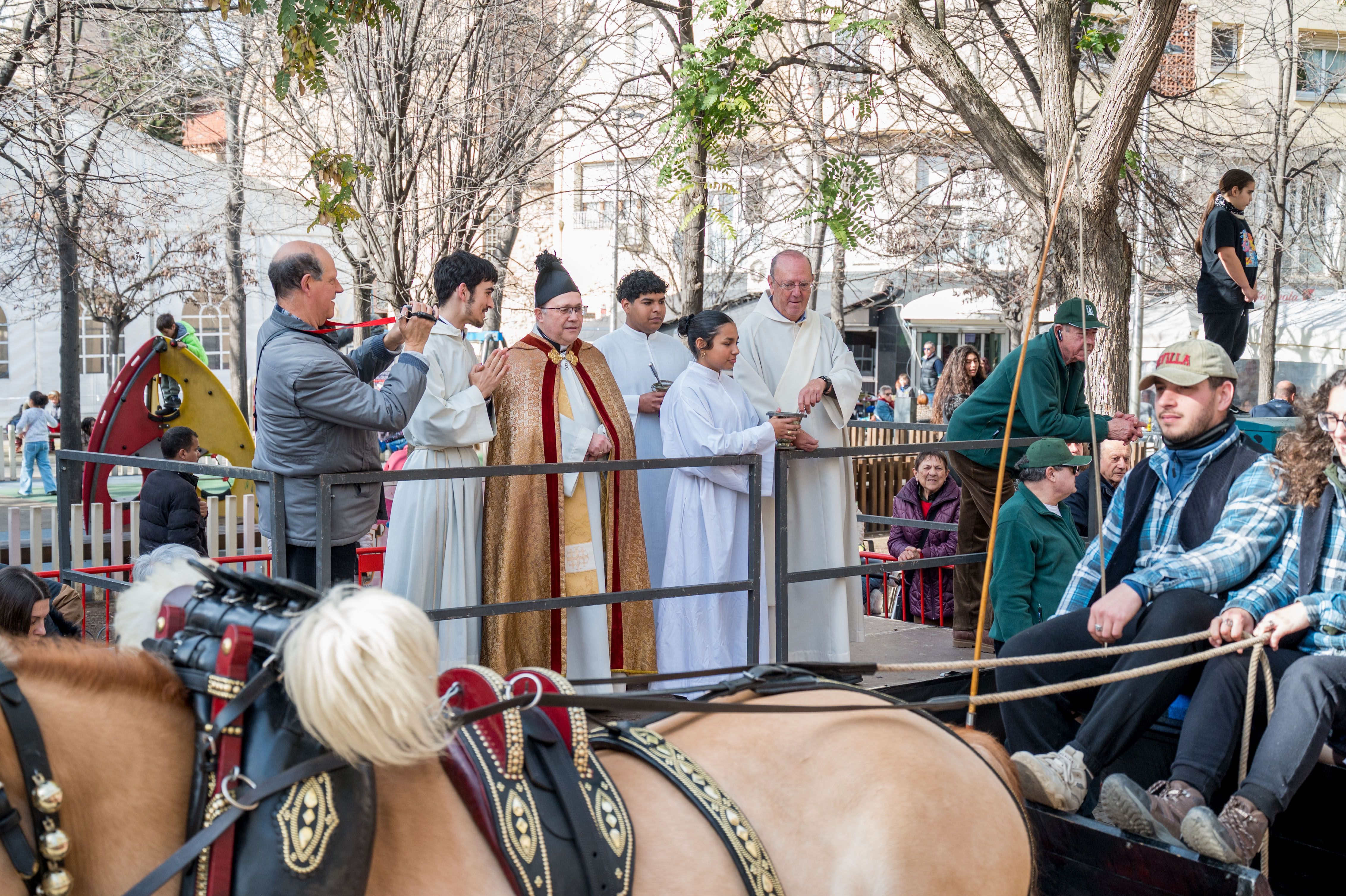 Rua dels Tres Tombs per Sant Antoni 2025 FOTO: Carmelo Jiménez