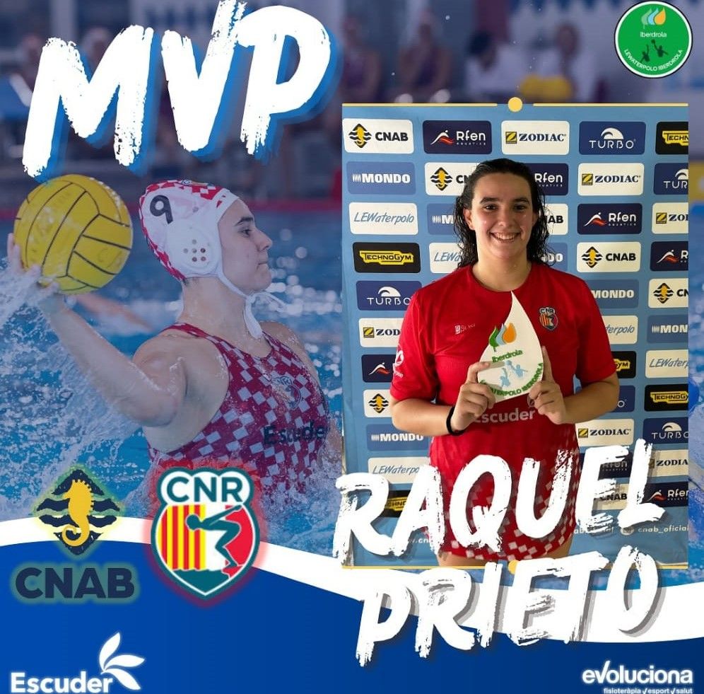 Raquel Prieto, MVP del partit