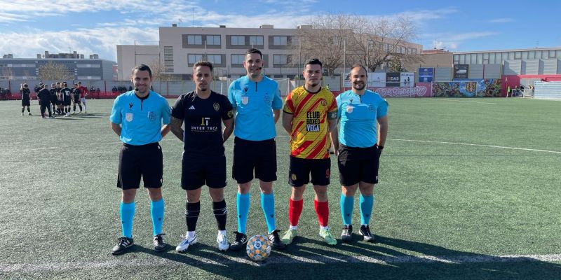 El Veinti cau per la mínima davant del CF Ciutat Cooperativa. FOTO: Cedida