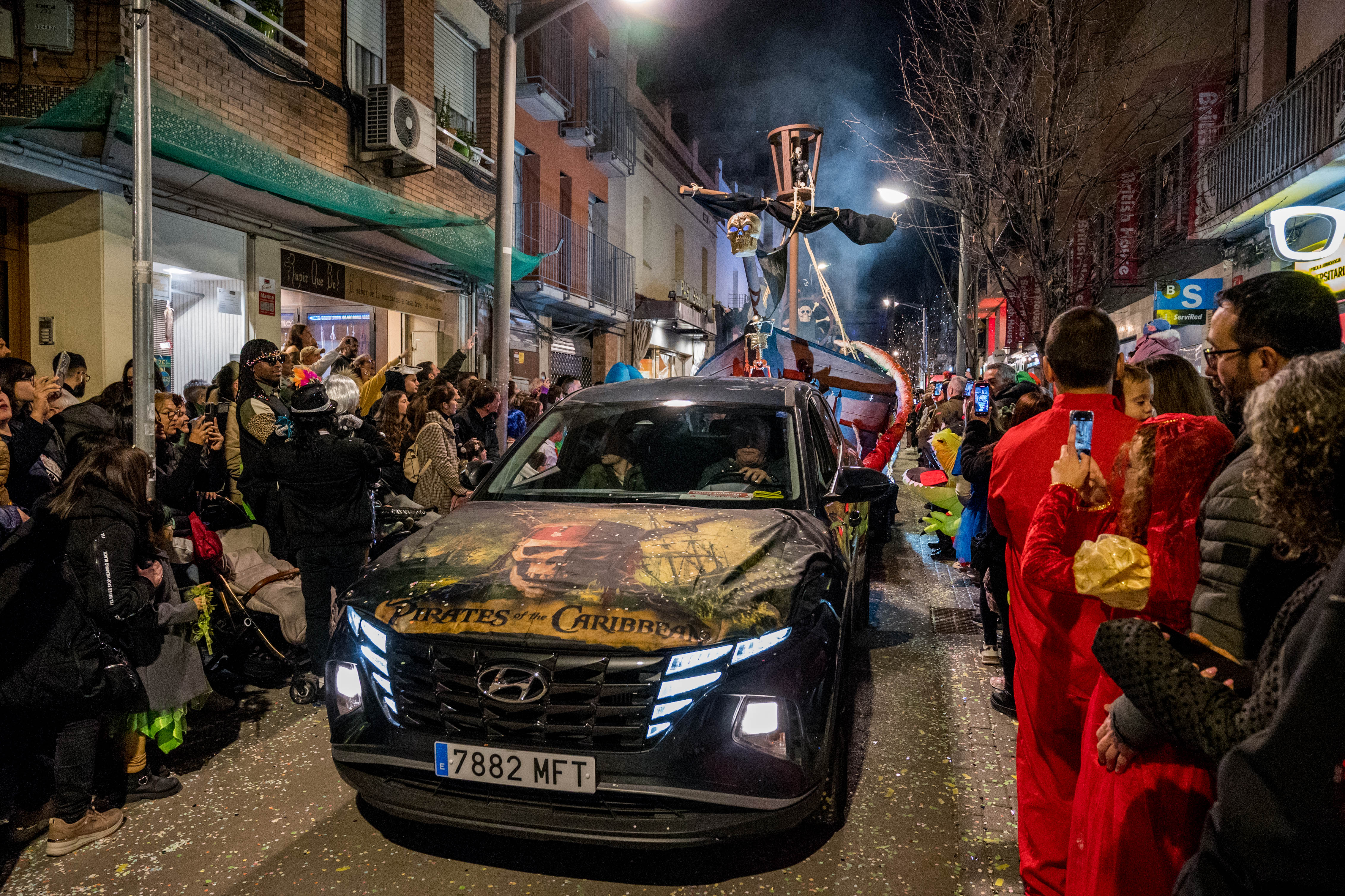 Rua de Comparses de Carnaval 2025 a Rubí FOTO: Carmelo Jiménez