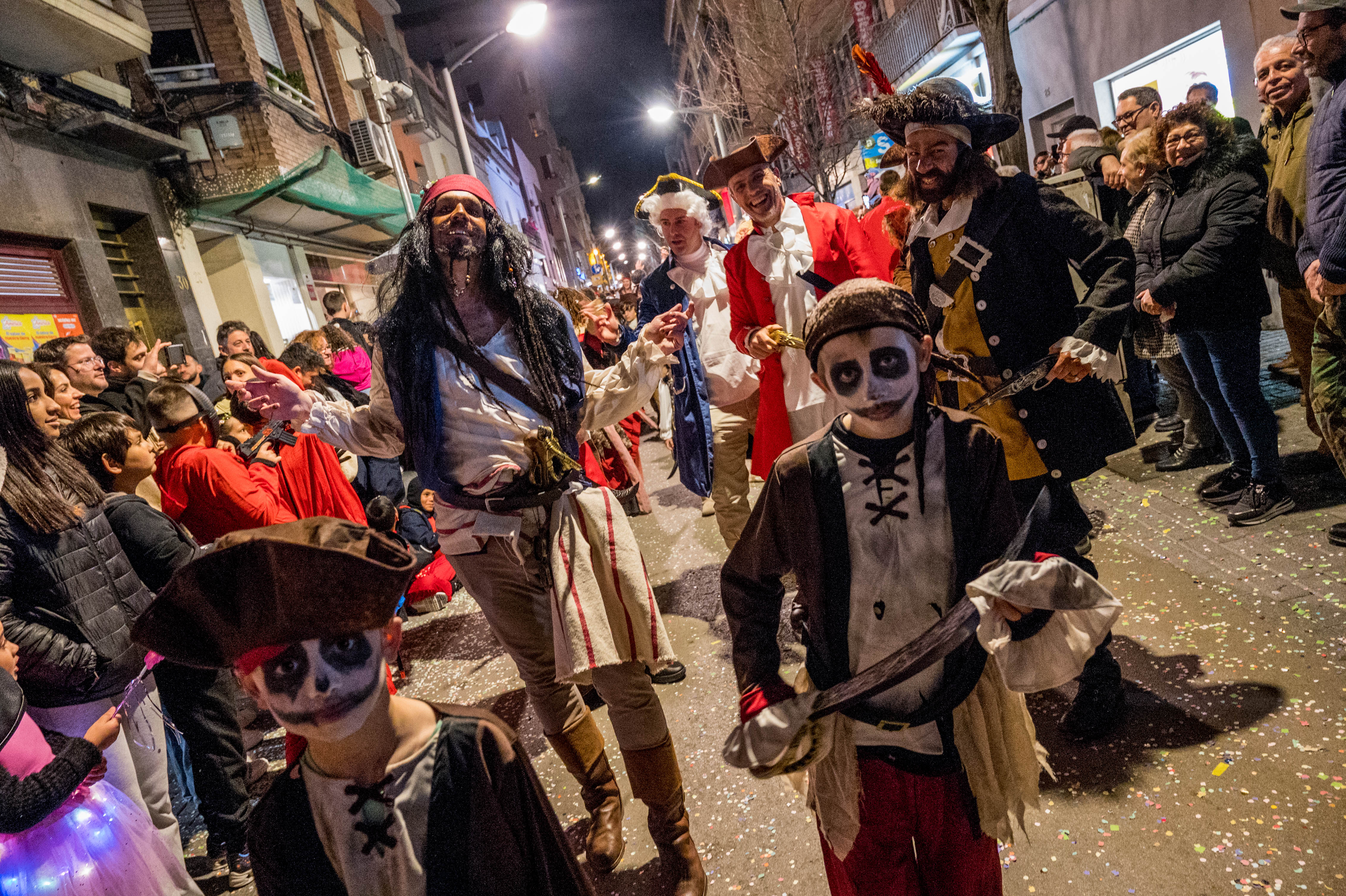 Rua de Comparses de Carnaval 2025 a Rubí FOTO: Carmelo Jiménez