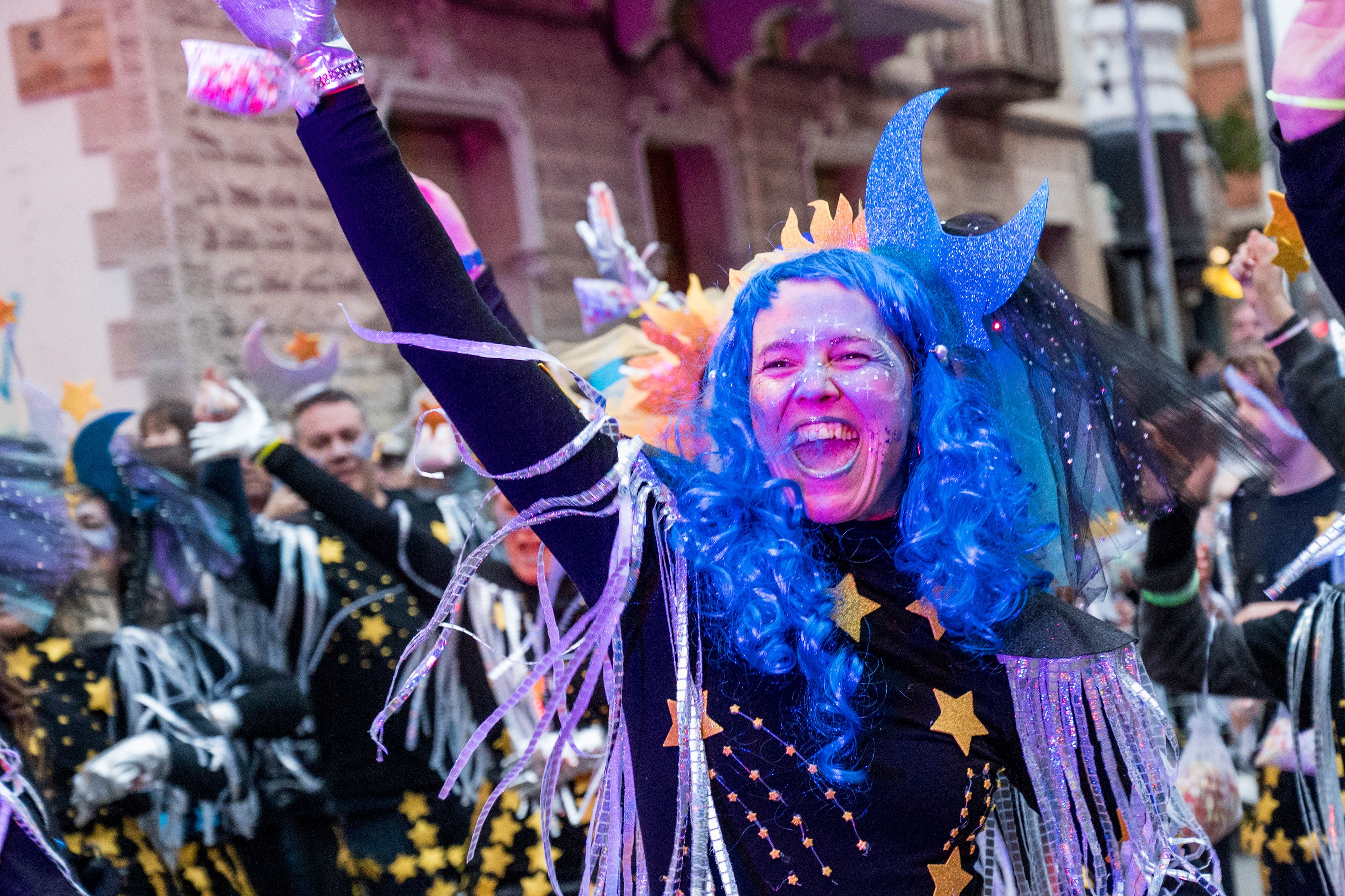 Rua de Comparses de Carnaval 2025 a Rubí FOTO: Carmelo Jiménez