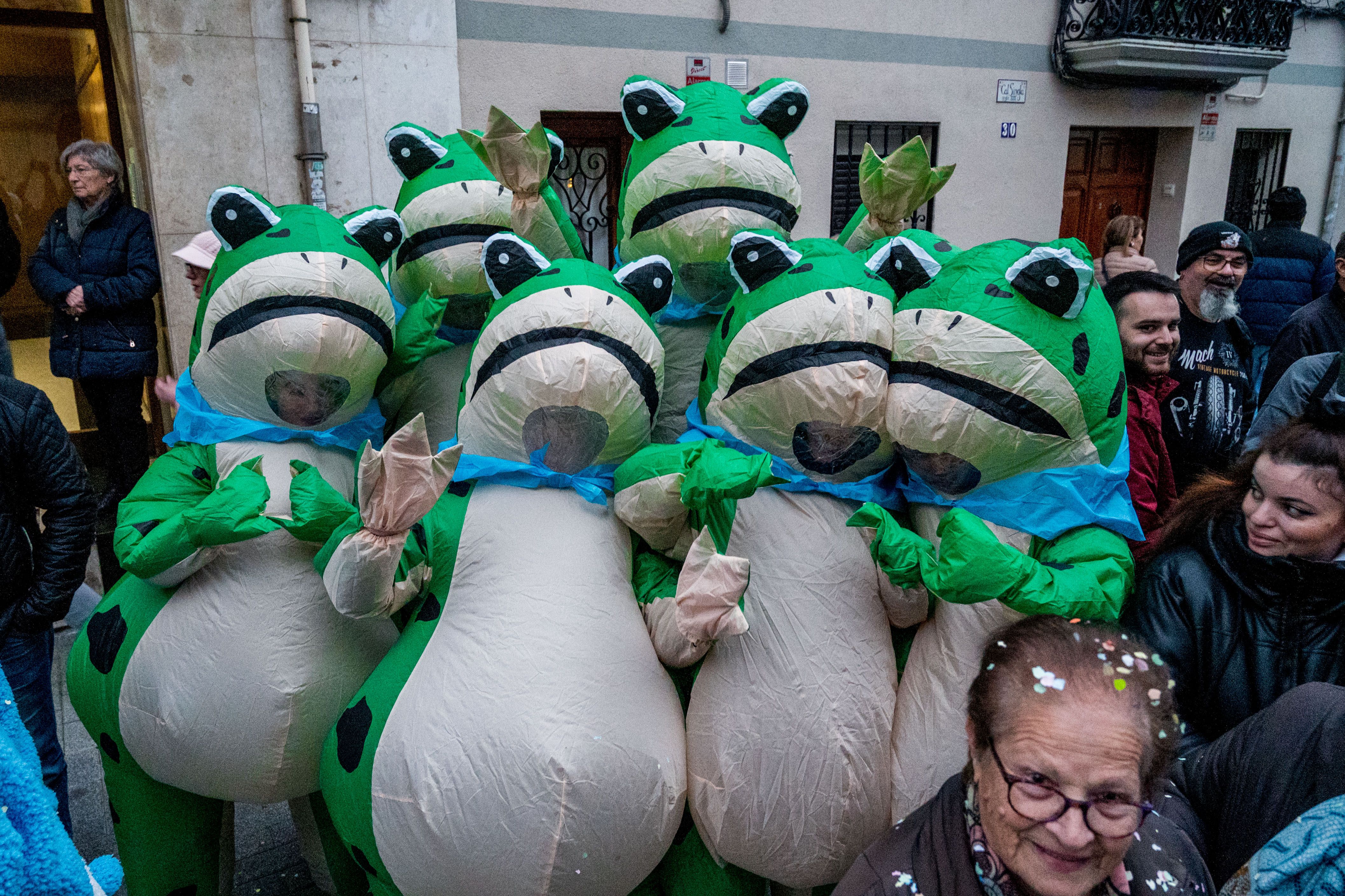 Rua de Comparses de Carnaval 2025 a Rubí FOTO: Carmelo Jiménez