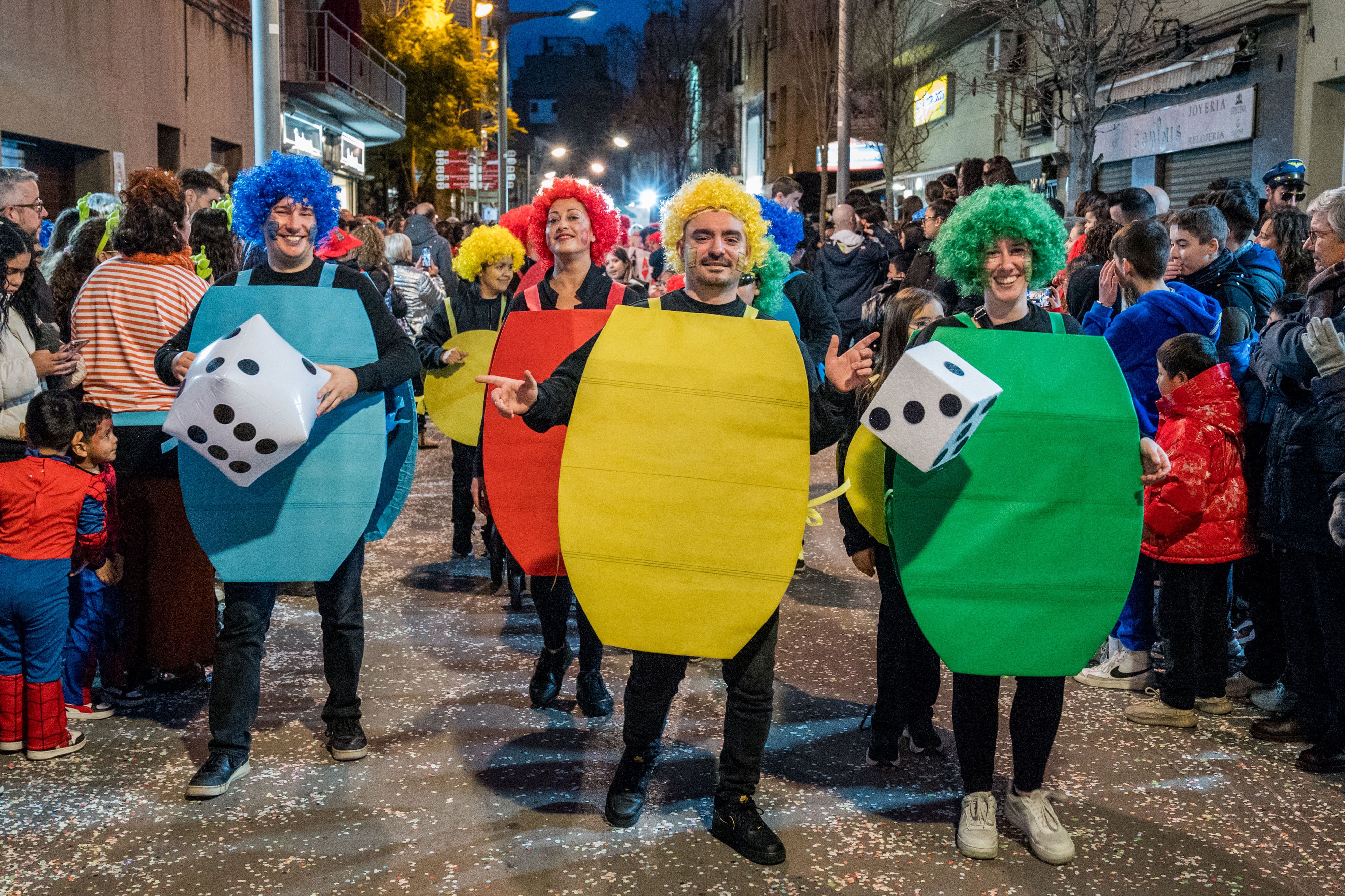 Rua de Comparses de Carnaval 2025 a Rubí FOTO: Carmelo Jiménez