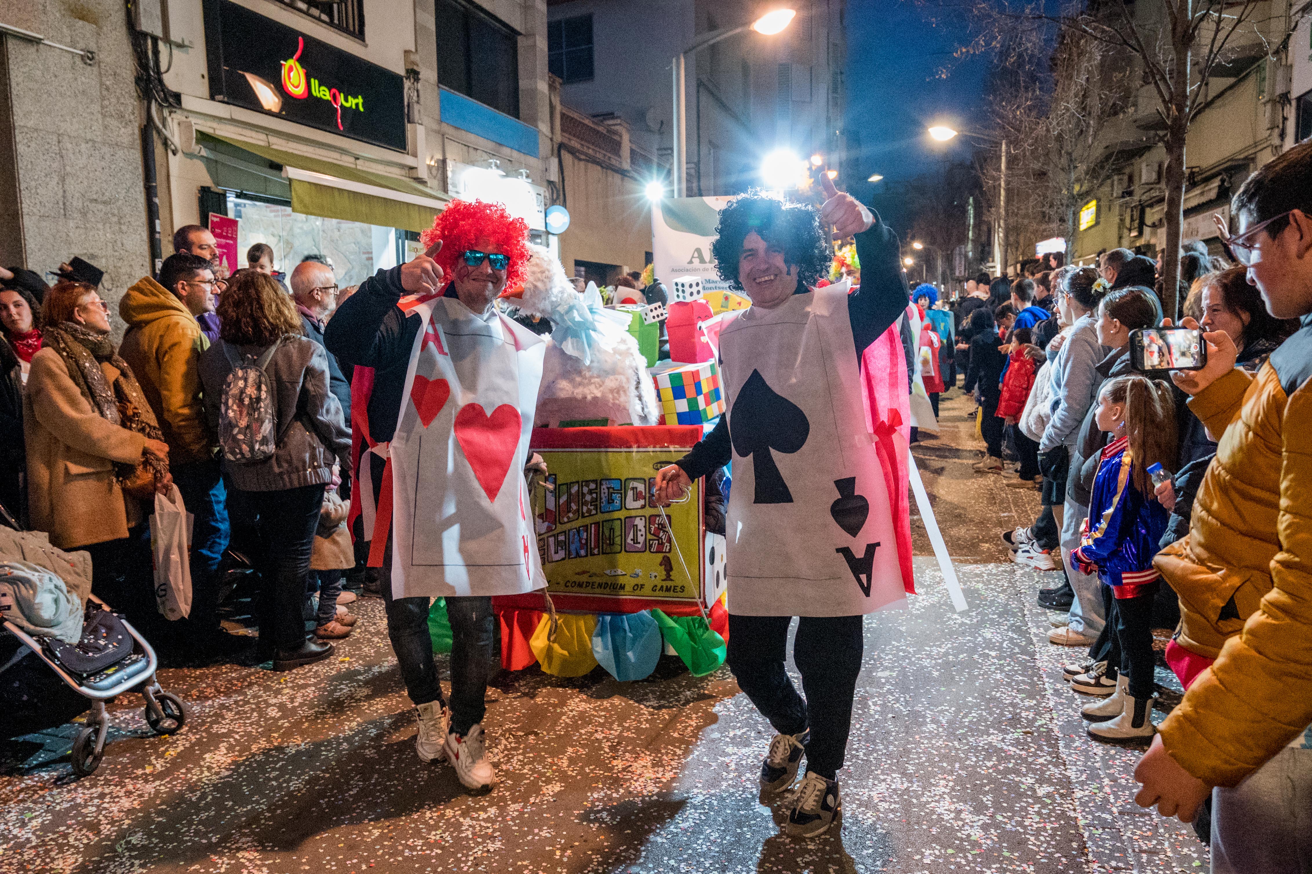 Rua de Comparses de Carnaval 2025 a Rubí FOTO: Carmelo Jiménez