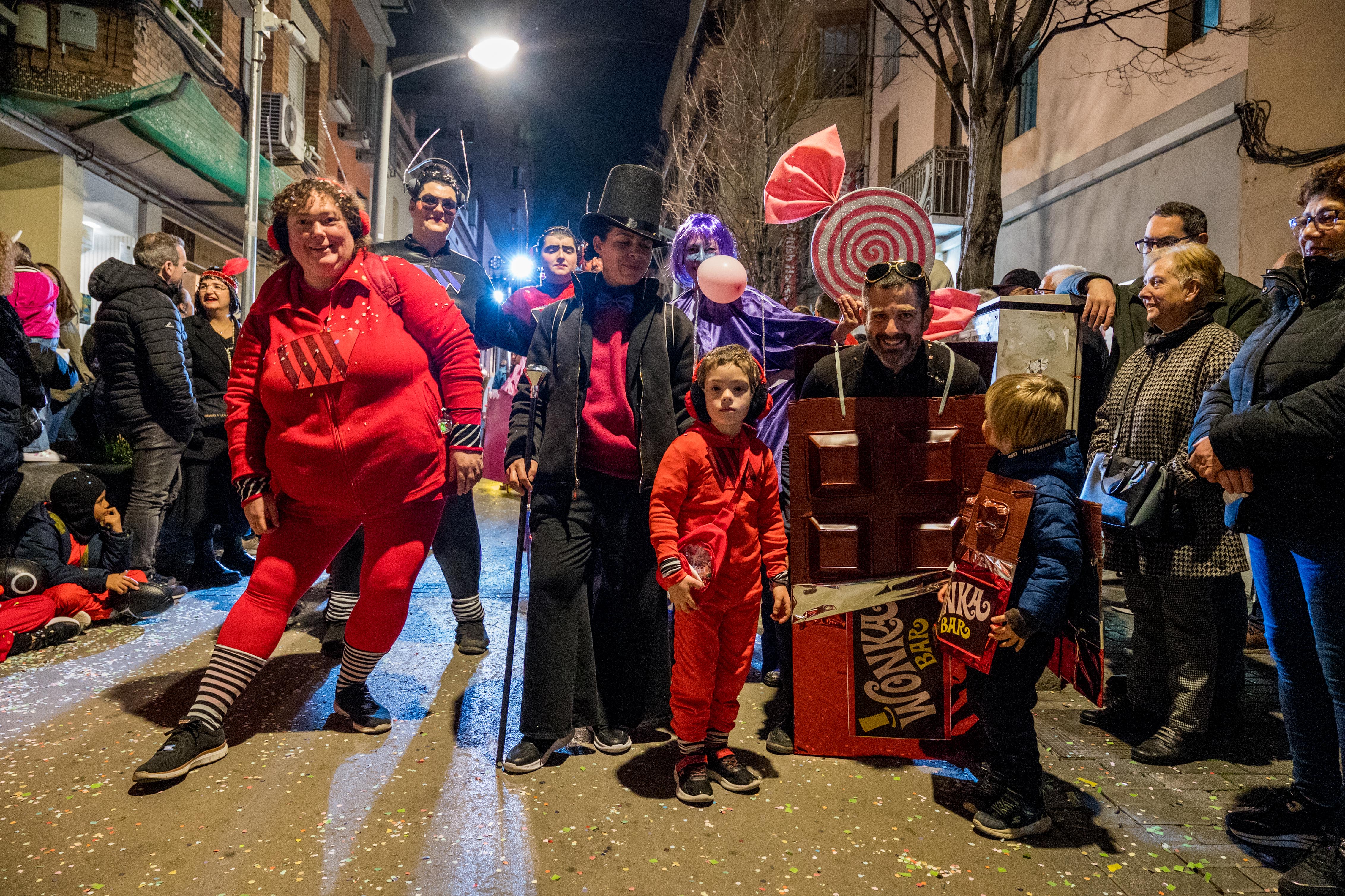 Rua de Comparses de Carnaval 2025 a Rubí FOTO: Carmelo Jiménez