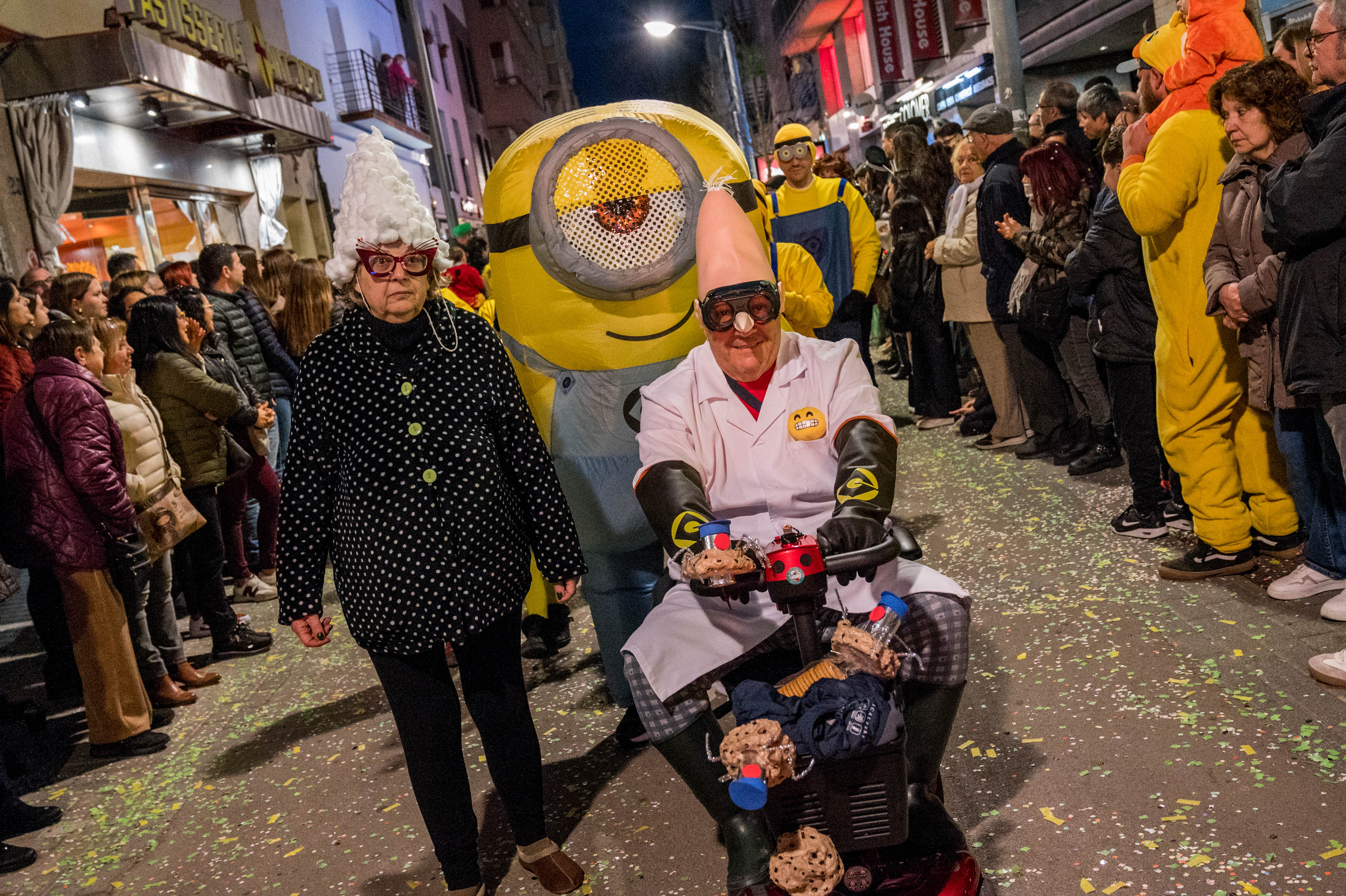 Rua de Comparses de Carnaval 2025 a Rubí FOTO: Carmelo Jiménez