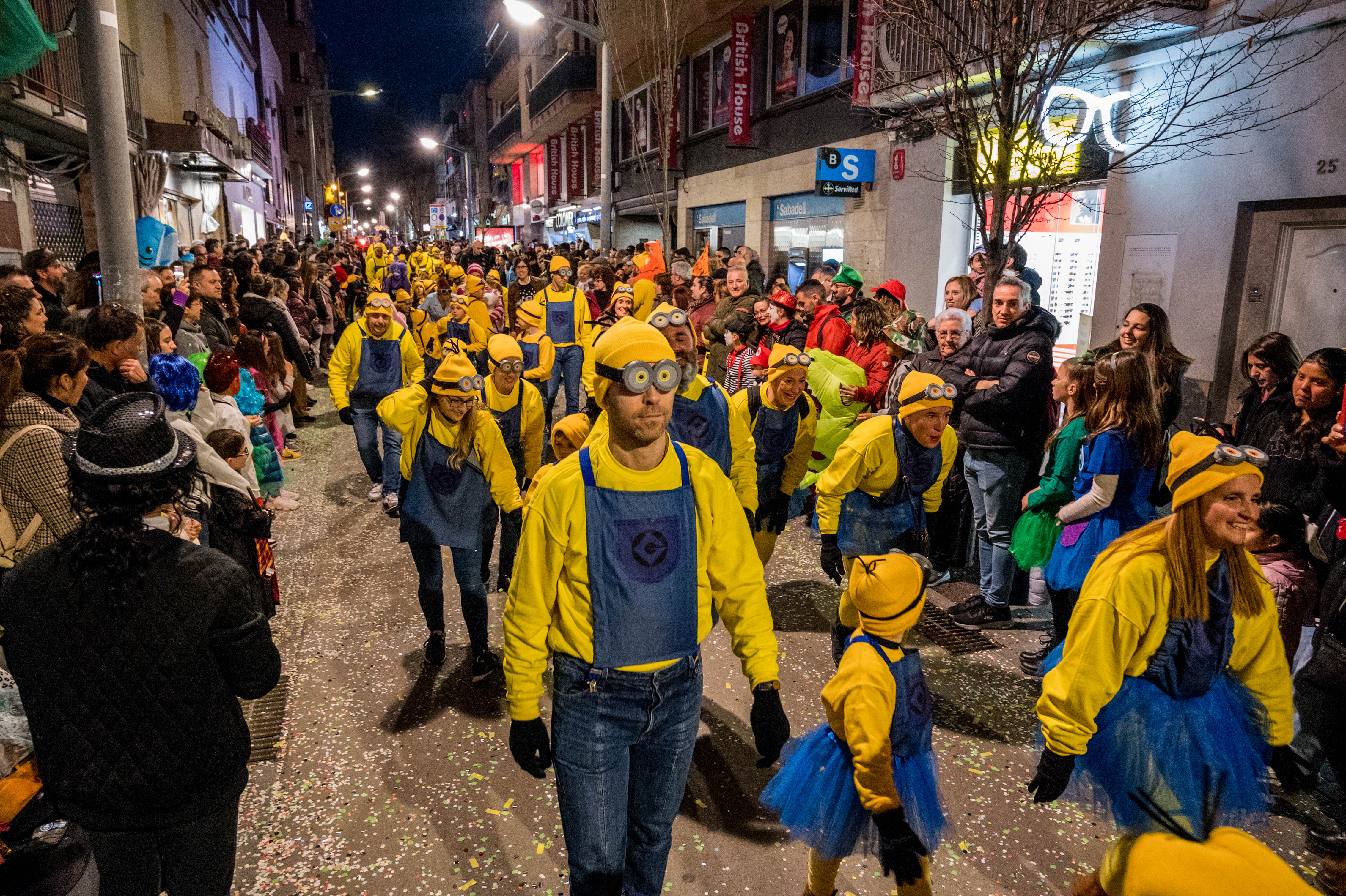 Rua de Comparses de Carnaval 2025 a Rubí FOTO: Carmelo Jiménez