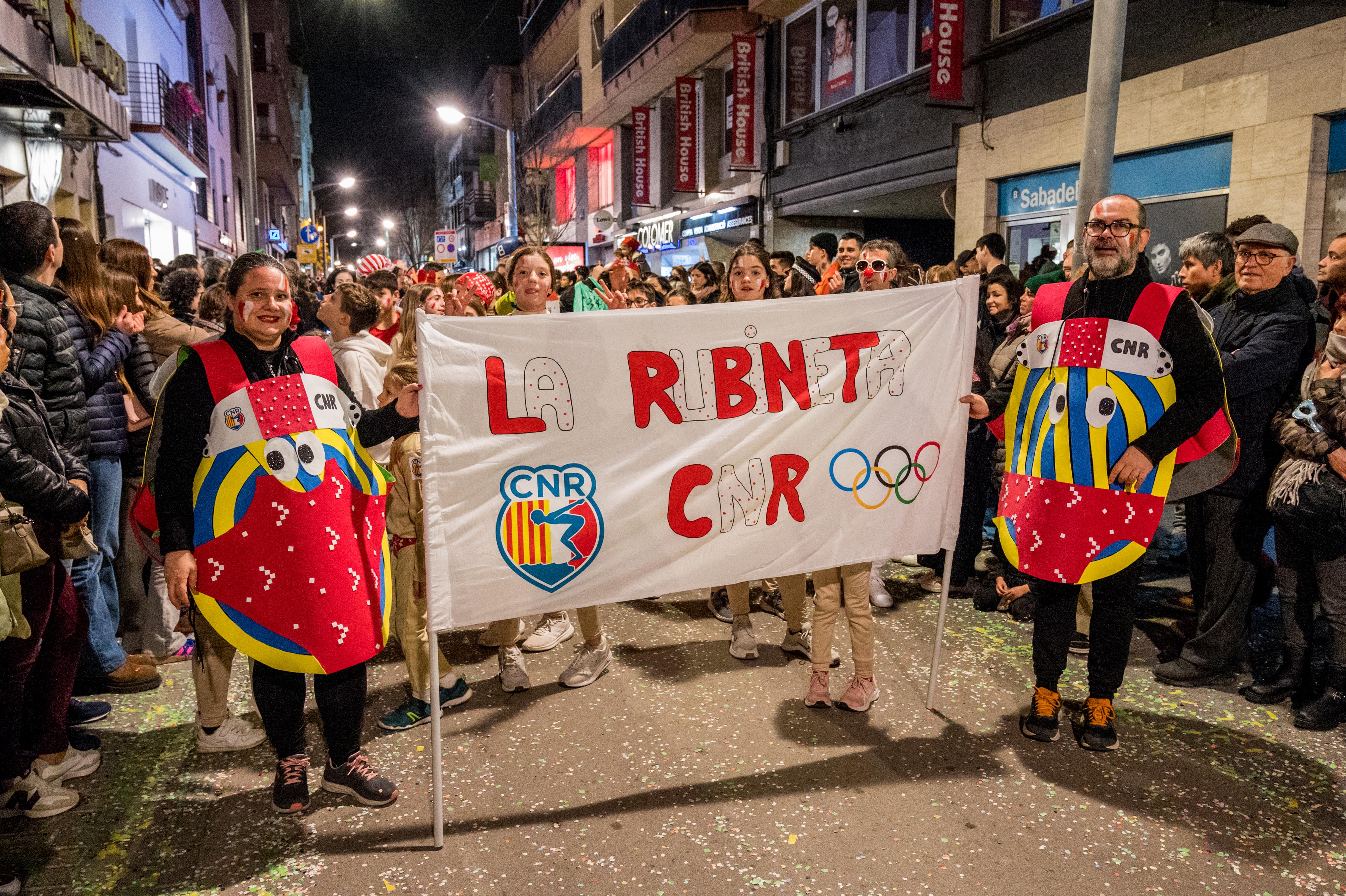 Rua de Comparses de Carnaval 2025 a Rubí FOTO: Carmelo Jiménez