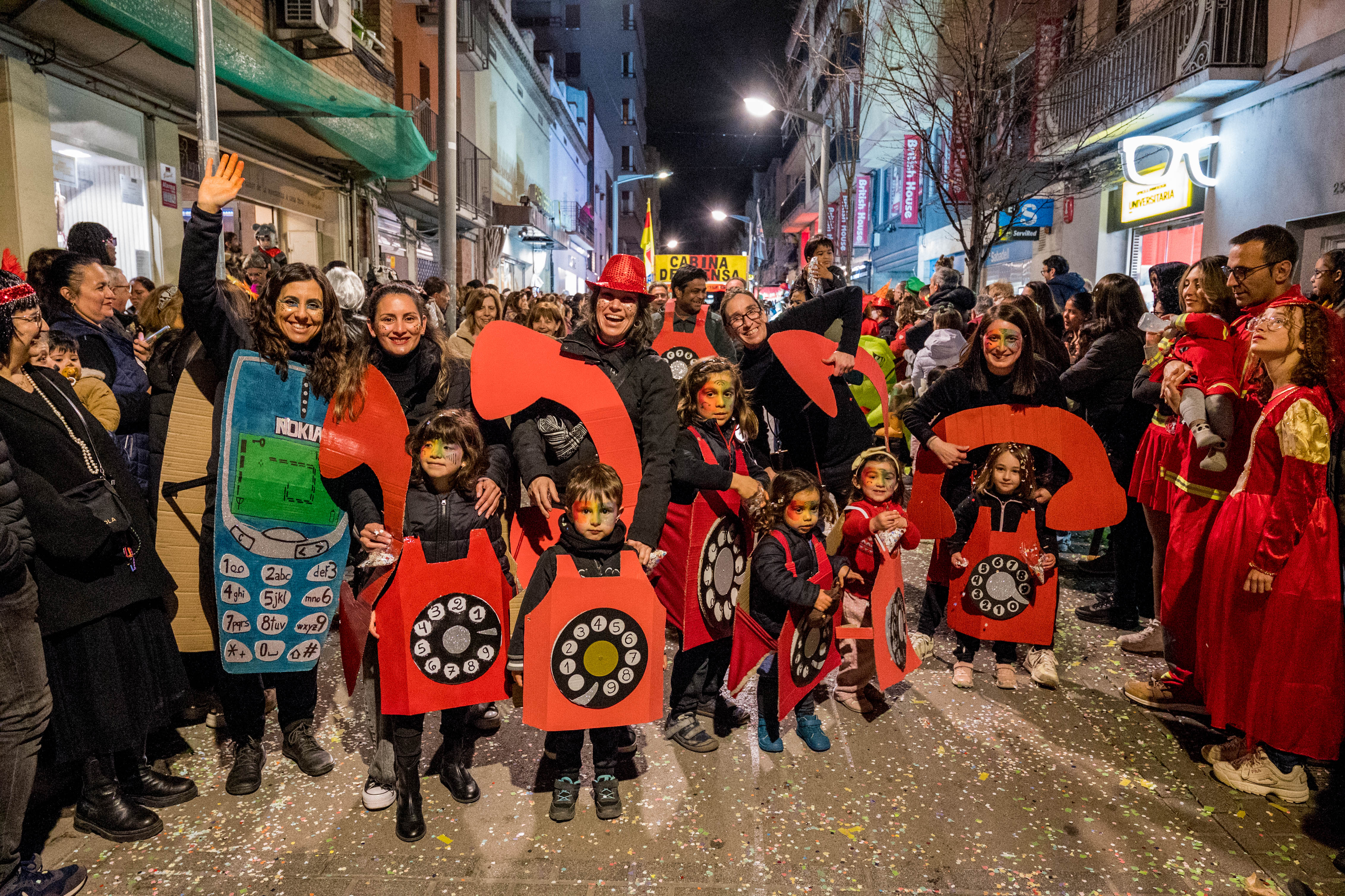 Rua de Comparses de Carnaval 2025 a Rubí FOTO: Carmelo Jiménez