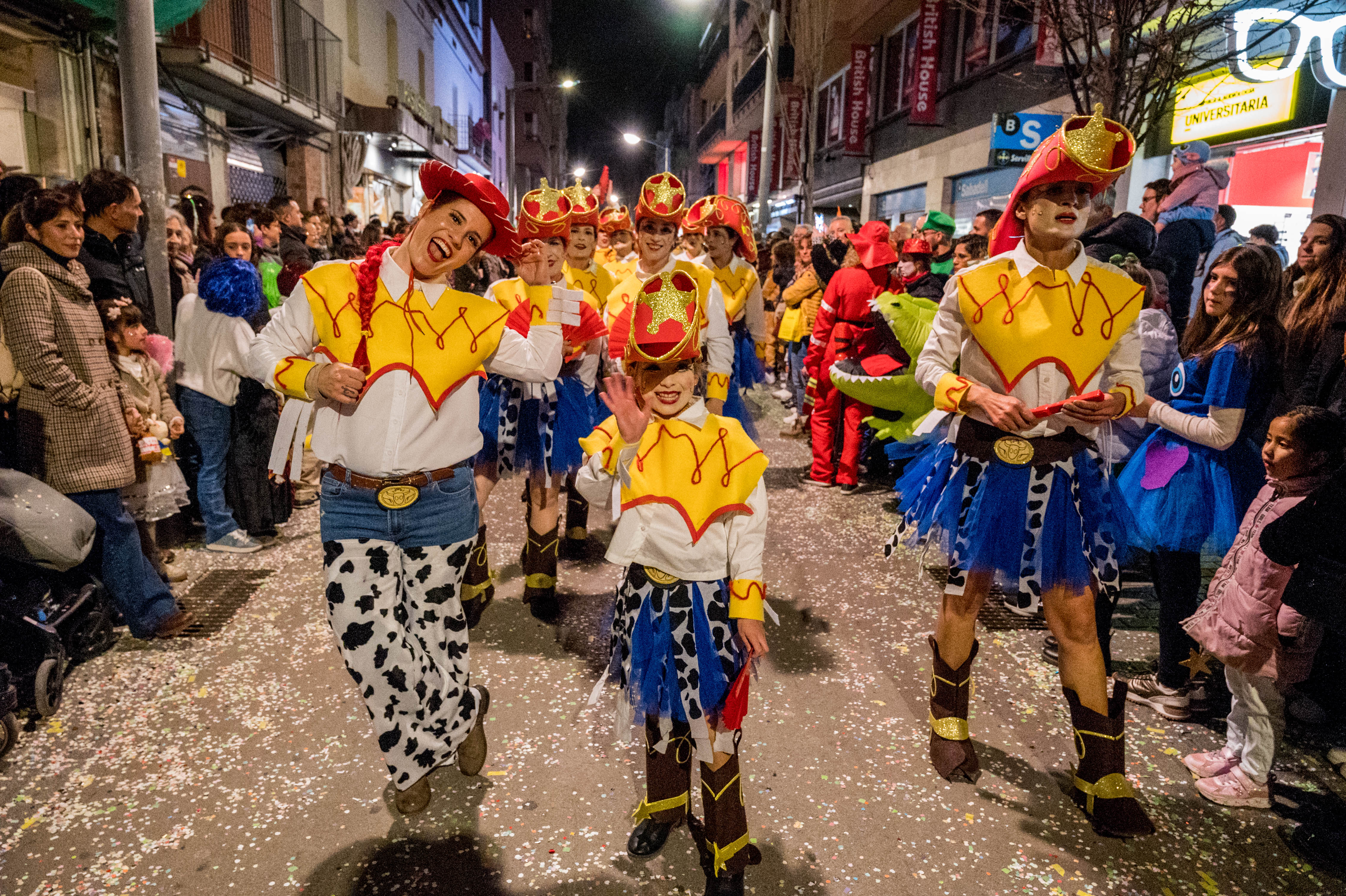 Rua de Comparses de Carnaval 2025 a Rubí FOTO: Carmelo Jiménez