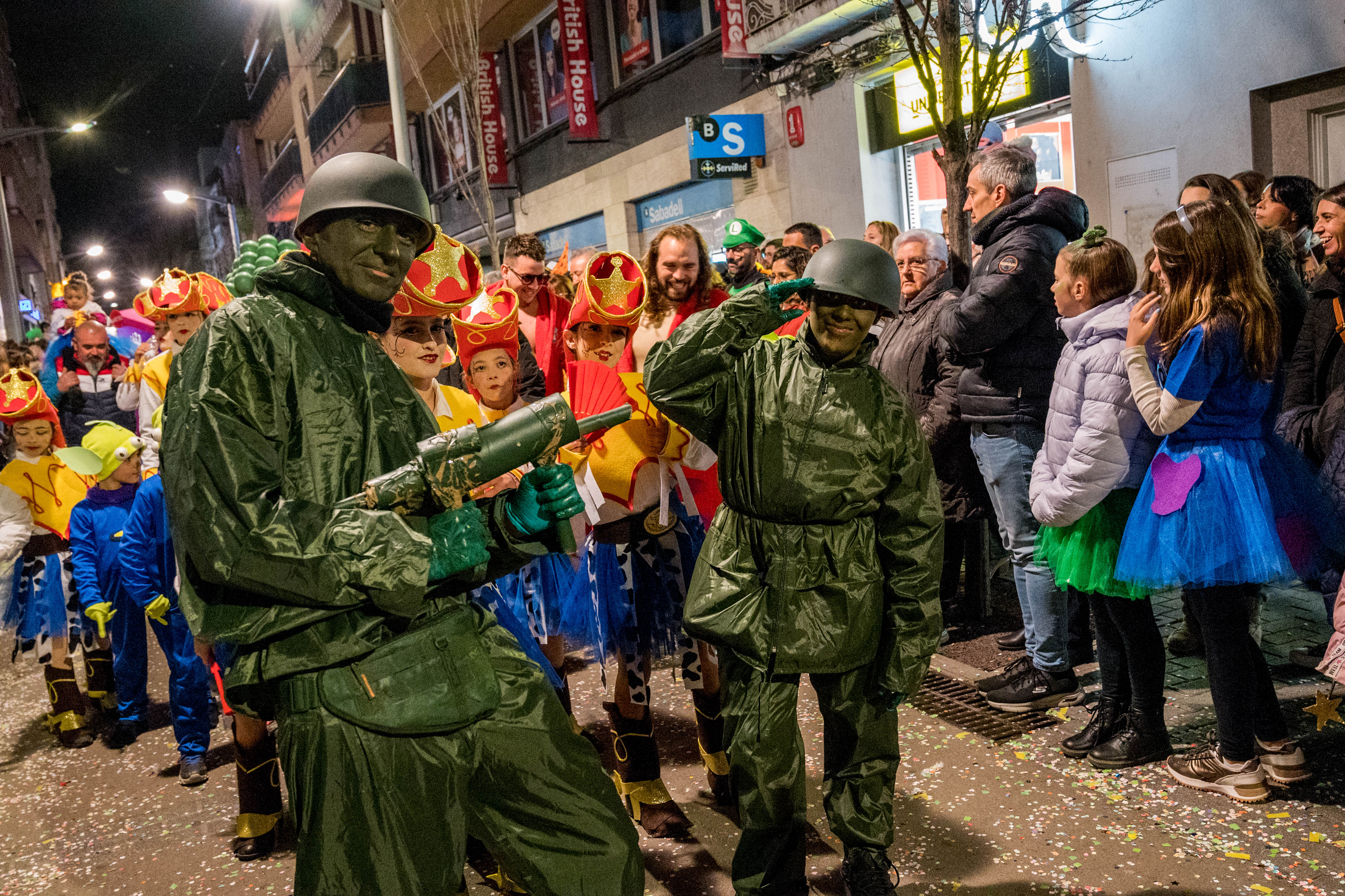 Rua de Comparses de Carnaval 2025 a Rubí FOTO: Carmelo Jiménez