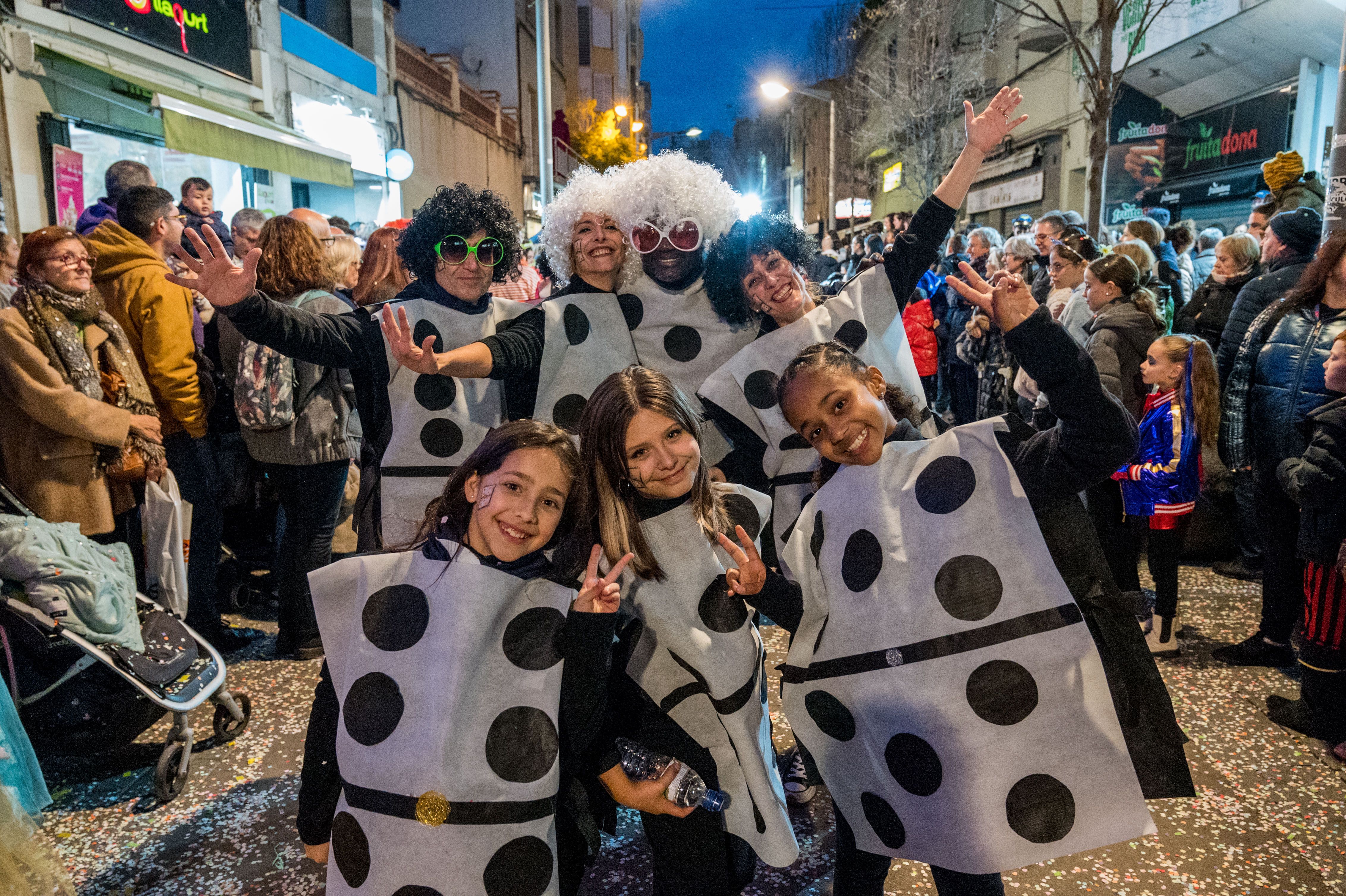 Rua de Comparses de Carnaval 2025 a Rubí FOTO: Carmelo Jiménez