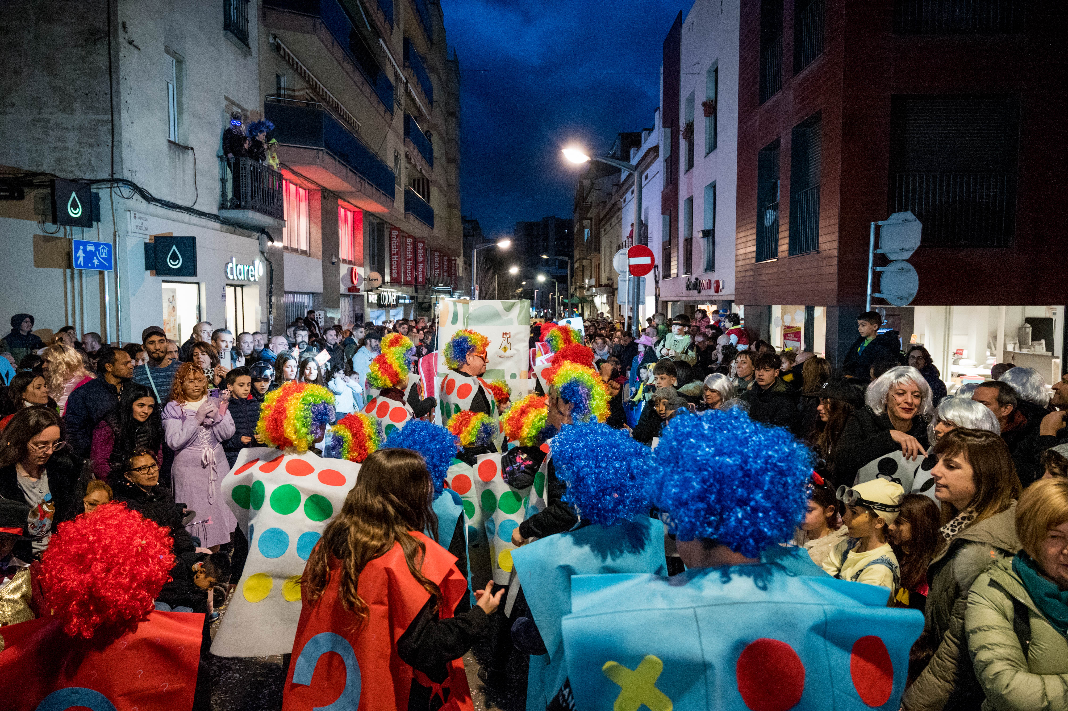 Rua de Comparses de Carnaval 2025 a Rubí FOTO: Carmelo Jiménez