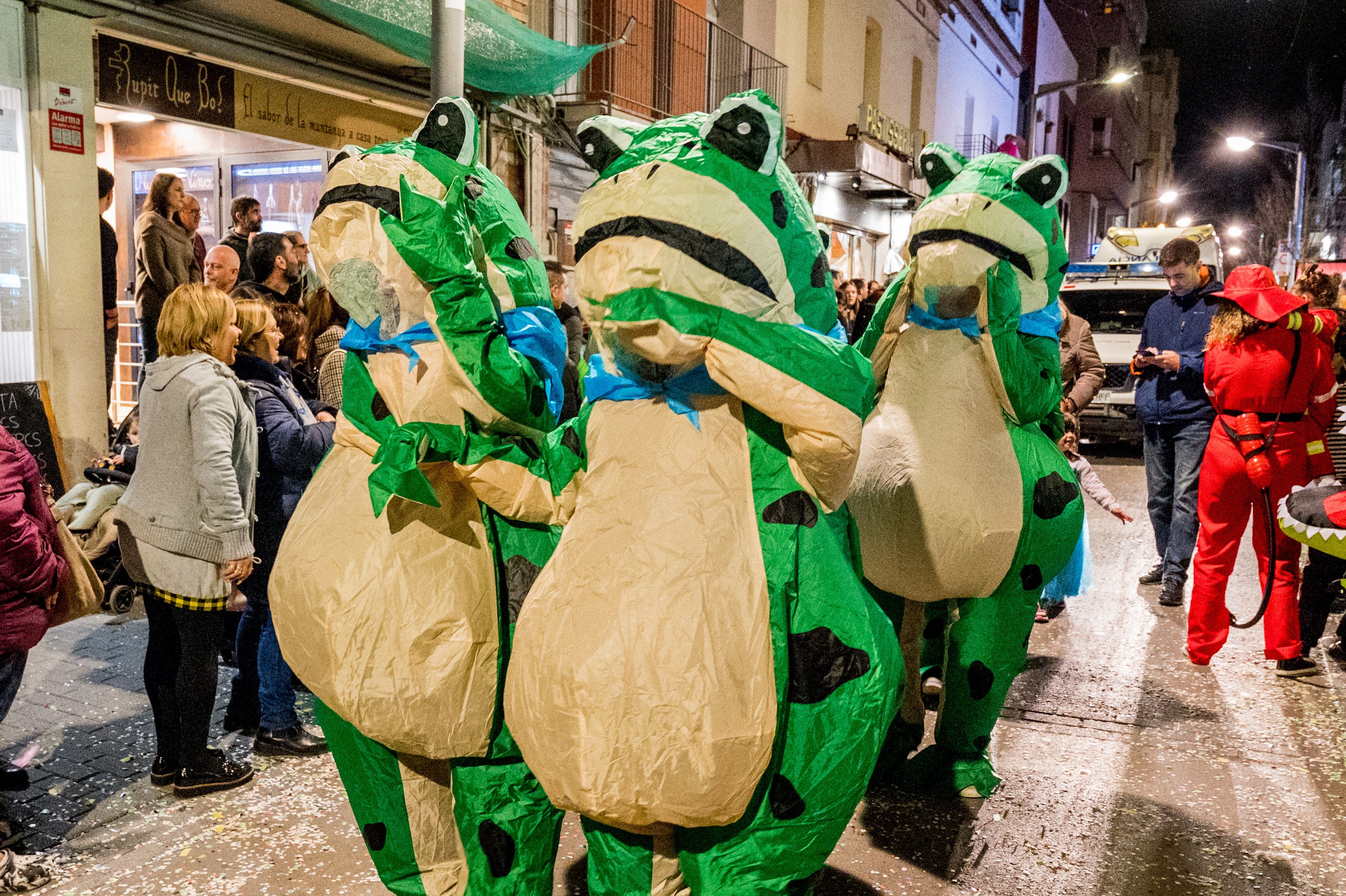 Rua de Comparses de Carnaval 2025 a Rubí FOTO: Carmelo Jiménez