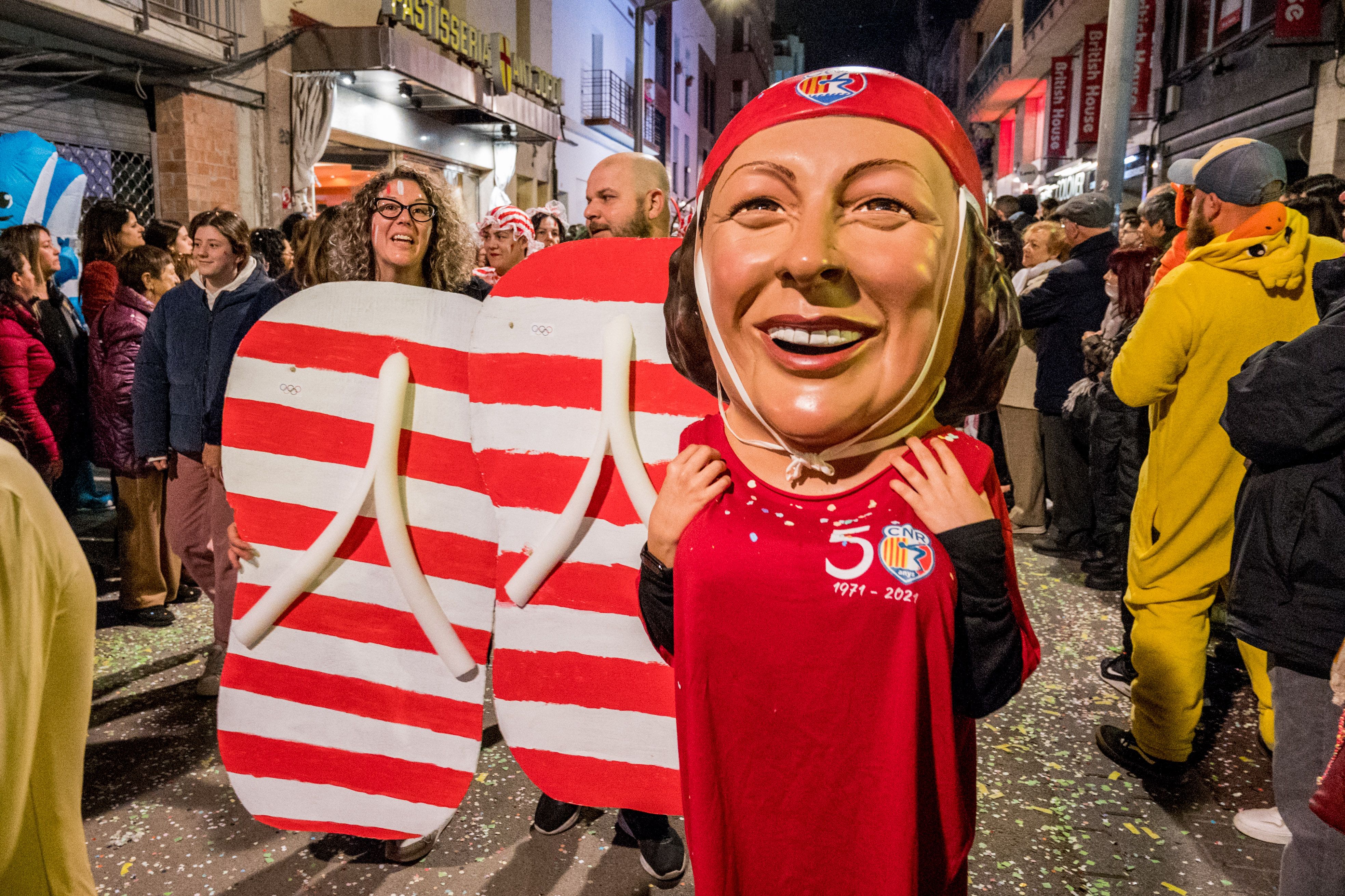 Rua de Comparses de Carnaval 2025 a Rubí FOTO: Carmelo Jiménez