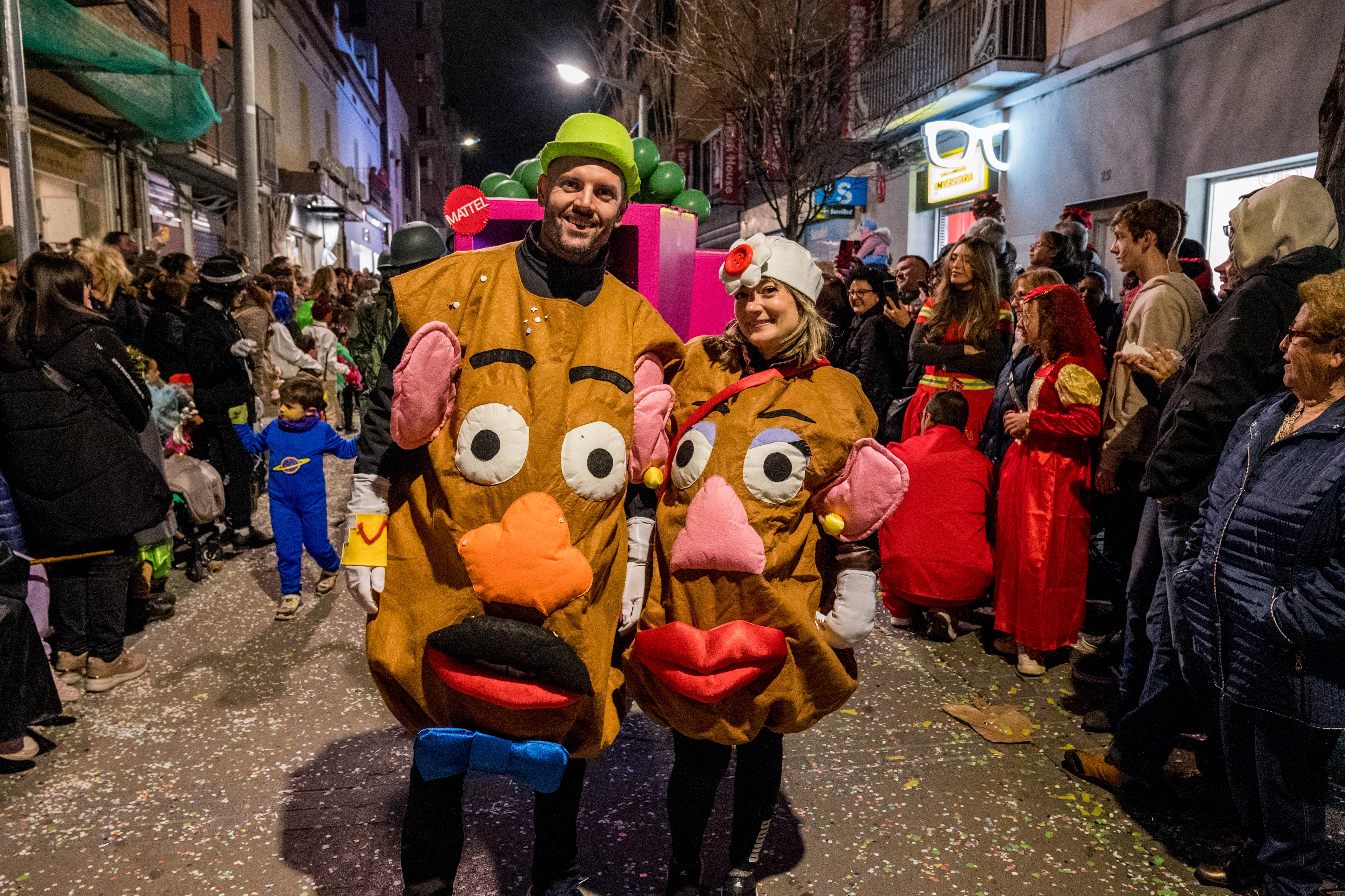 Rua de Comparses de Carnaval 2025 a Rubí FOTO: Carmelo Jiménez