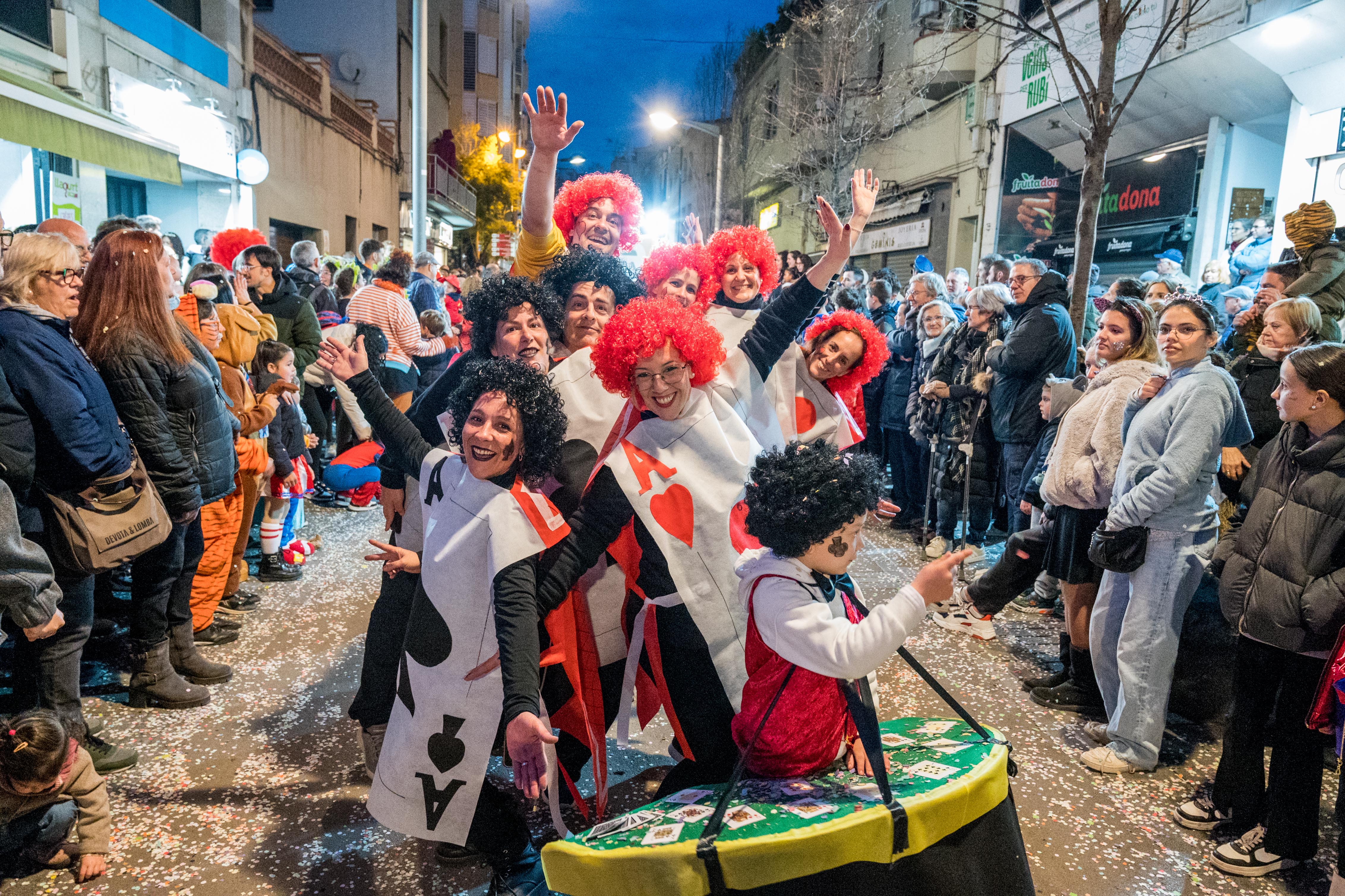 Rua de Comparses de Carnaval 2025 a Rubí FOTO: Carmelo Jiménez