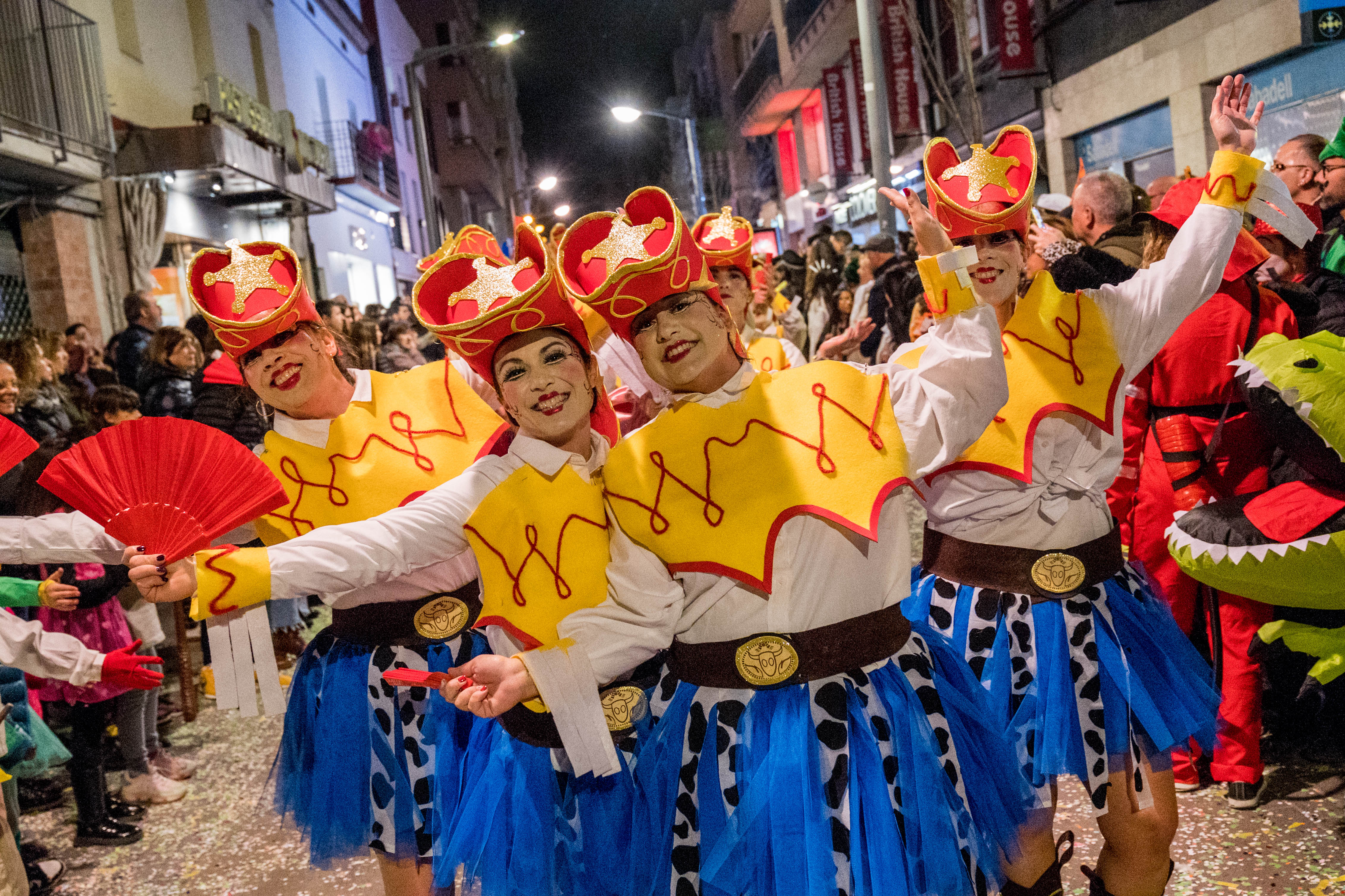 Rua de Comparses de Carnaval 2025 a Rubí FOTO: Carmelo Jiménez